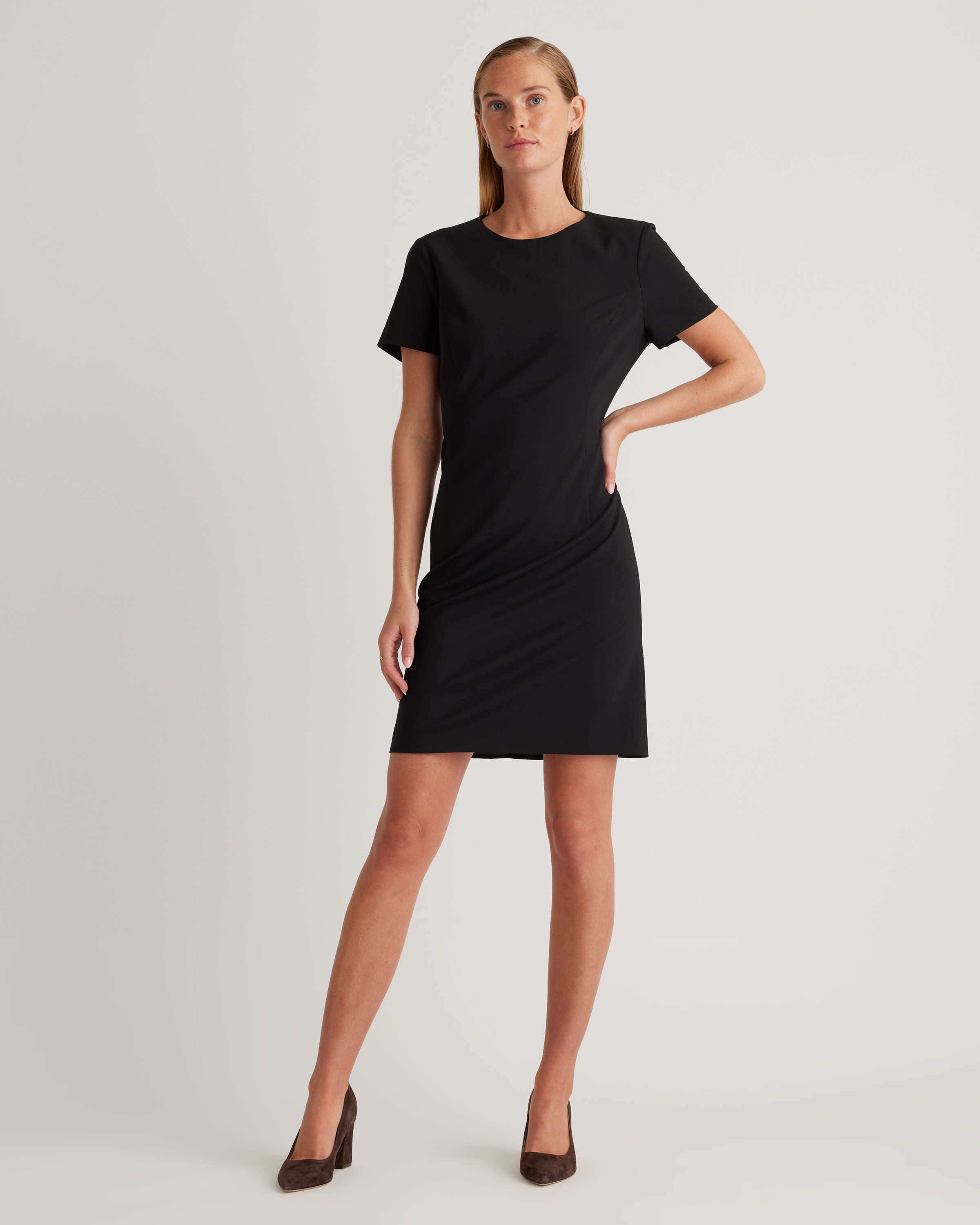 cassie open knit mini dress Ramy Brook Roxanne Cotton Eyelet Coverup Mini Dress in Black main image 1