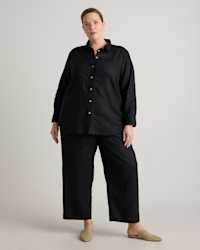 100% Organic Cotton Gauze Long Sleeve Shirt