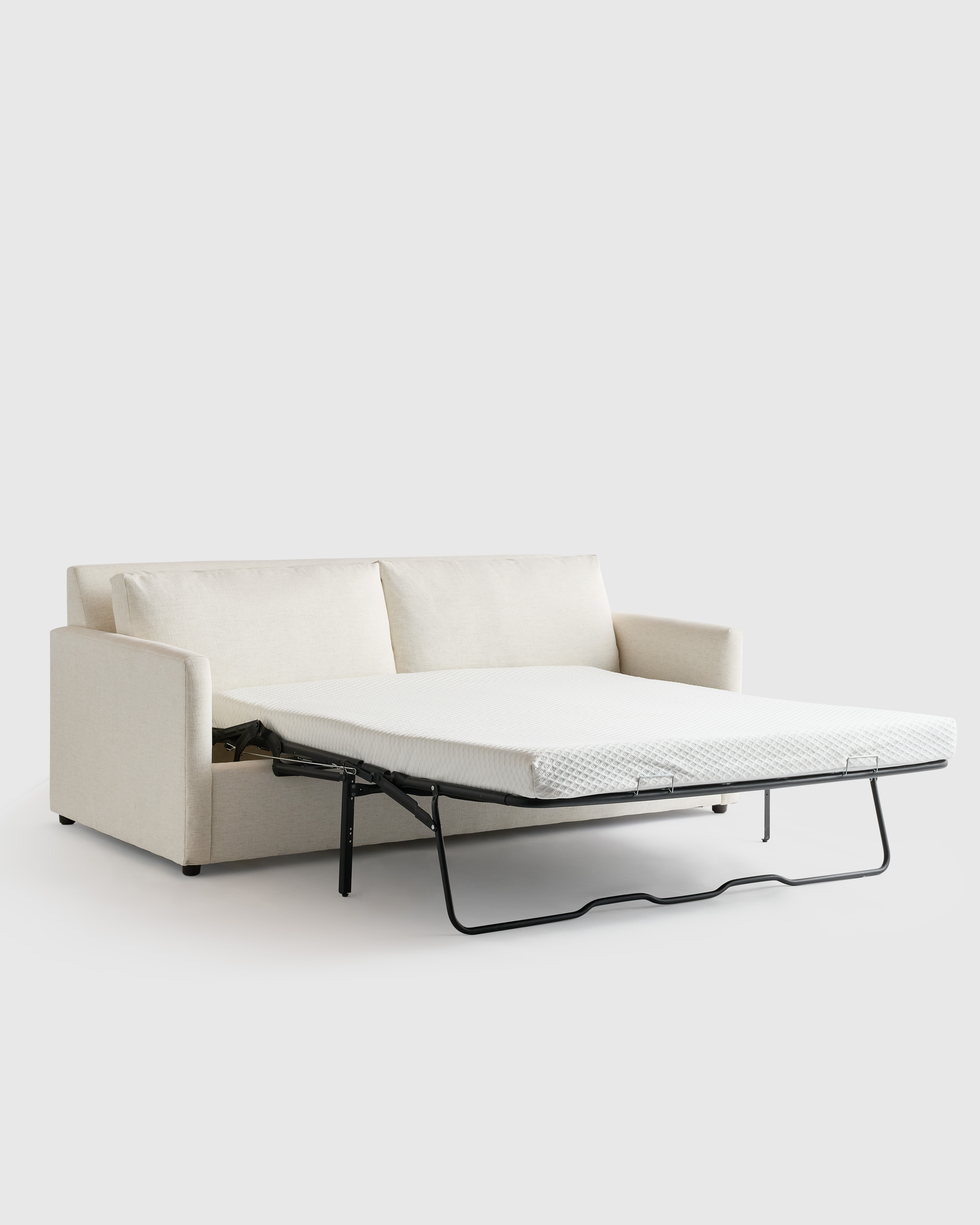 Brennan Performance Chenille Linen Blend Sleeper Sofa - thumbnail 4