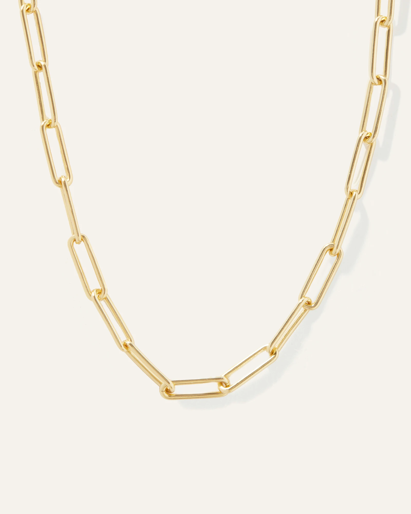 Bold Paperclip Chain Necklace