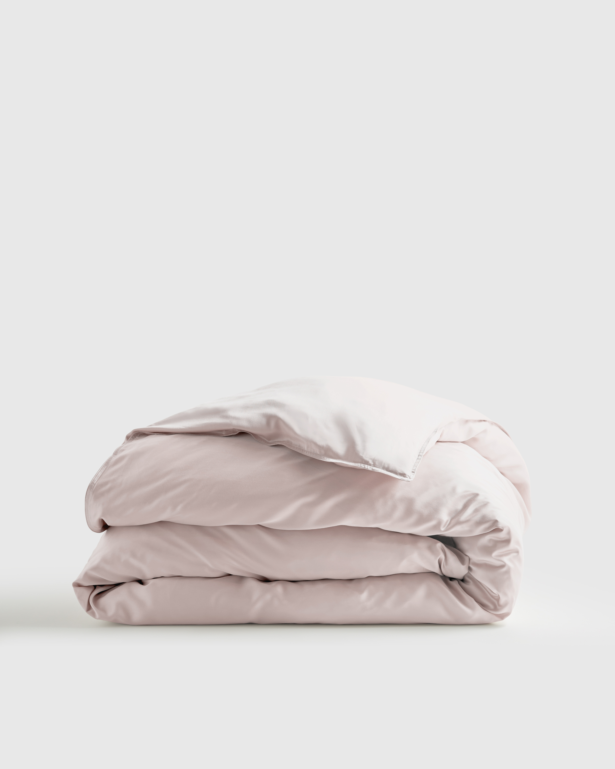 Soft Blush Bamboo Duvet Cover