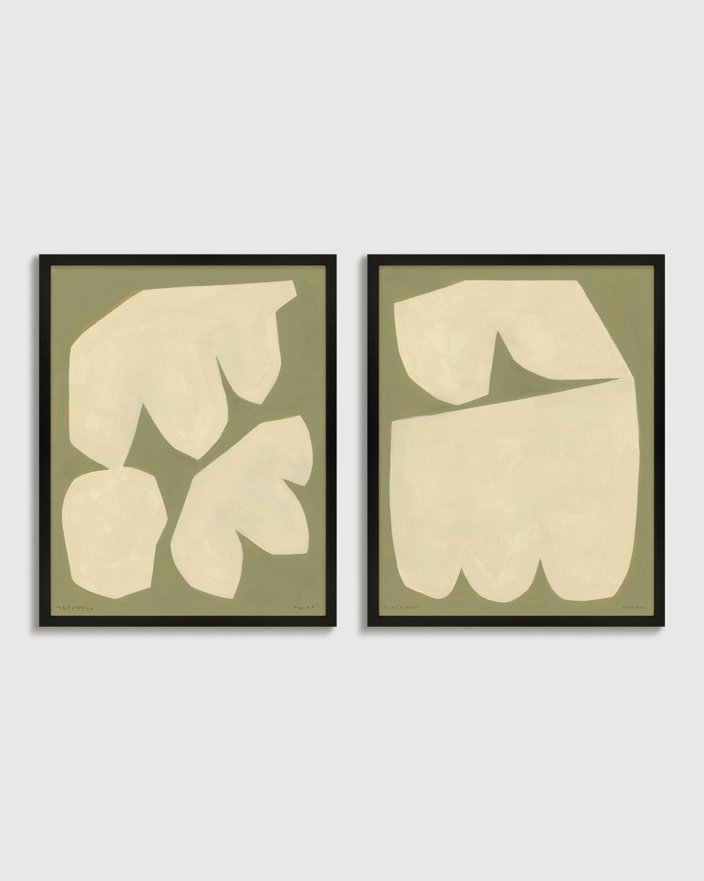 Black Drift by Michael Kempen (Set of 2)