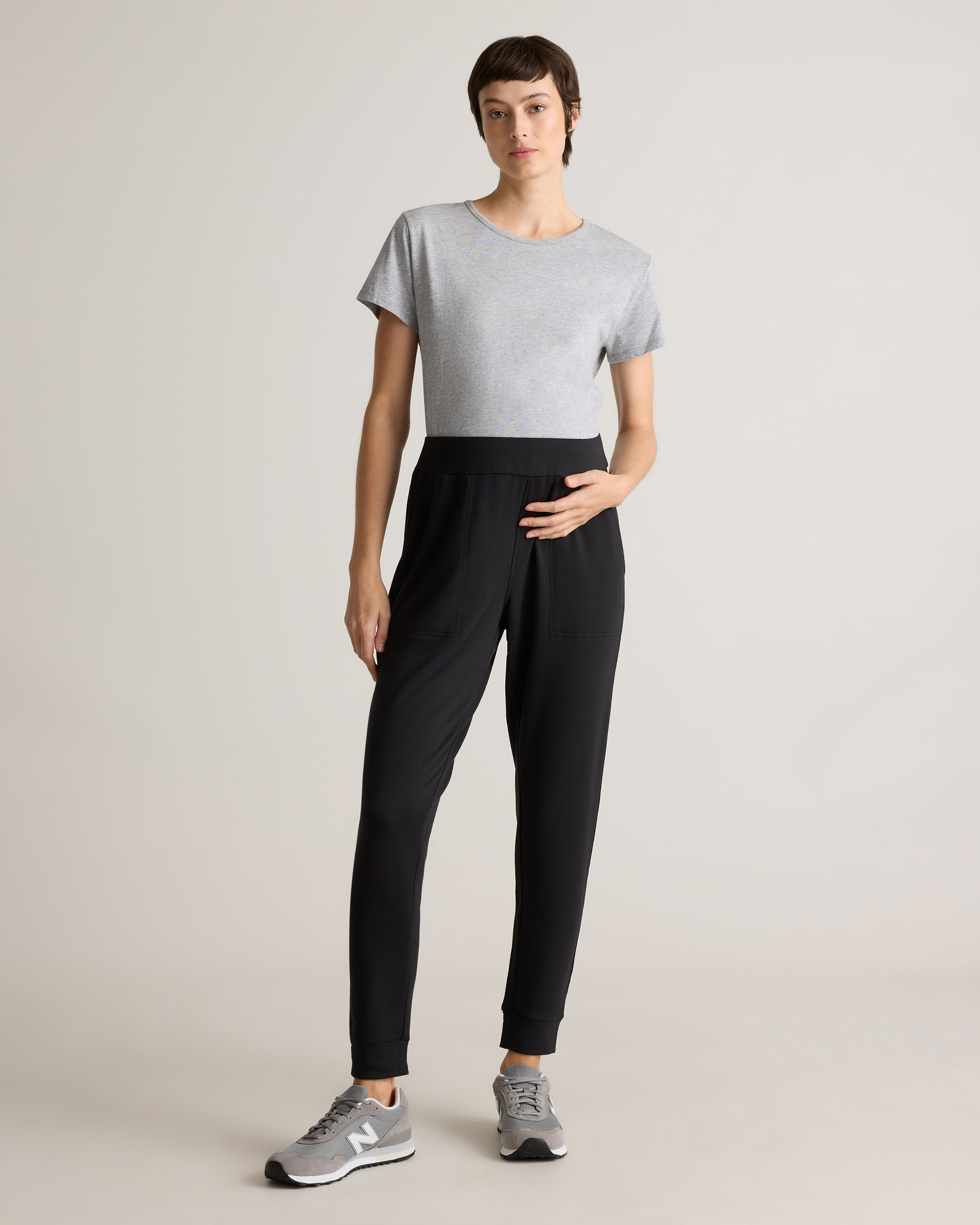 Tencel Jersey Maternity Under Belly Lounge Joggers