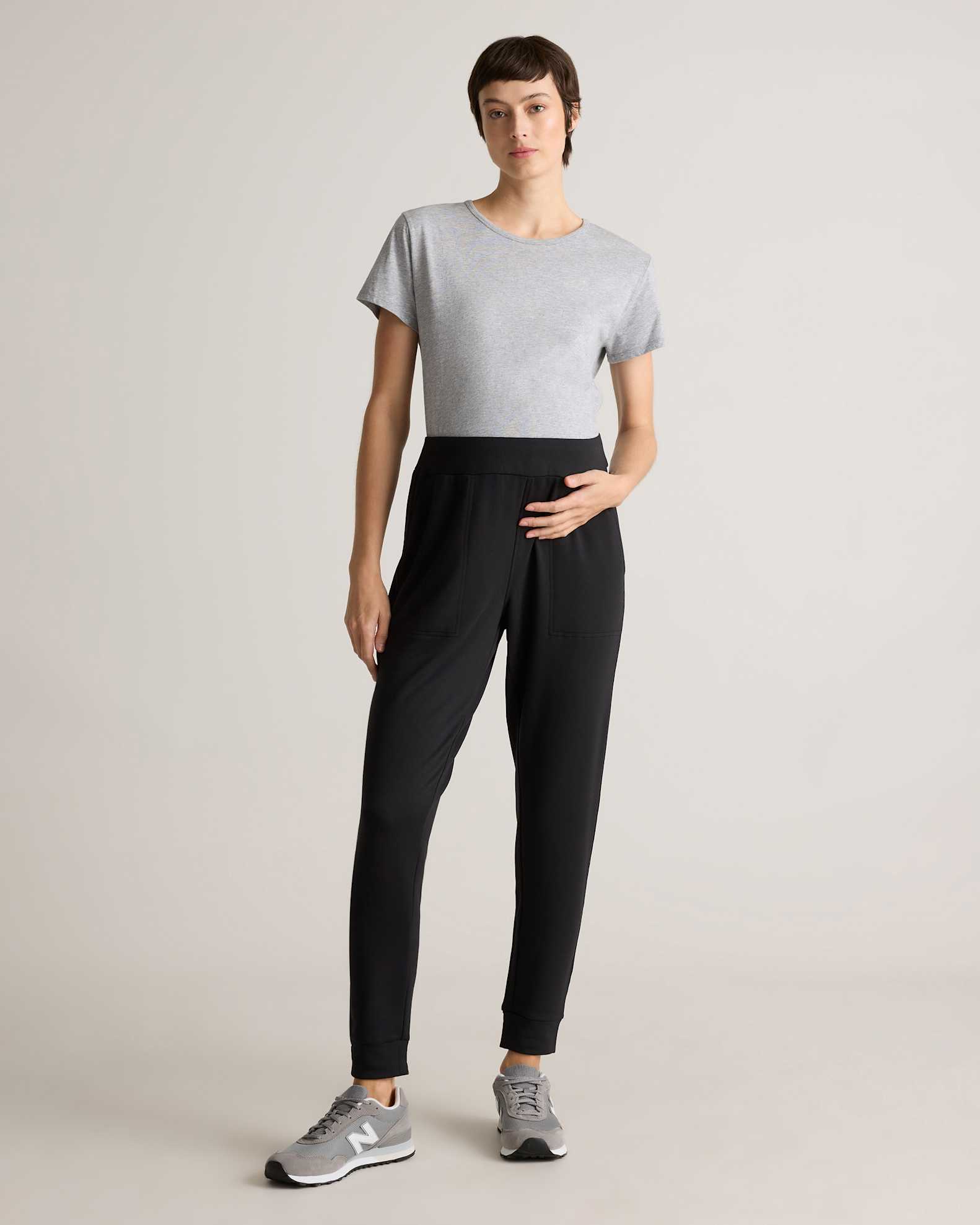 Tencel Jersey Maternity Under Belly Lounge Joggers