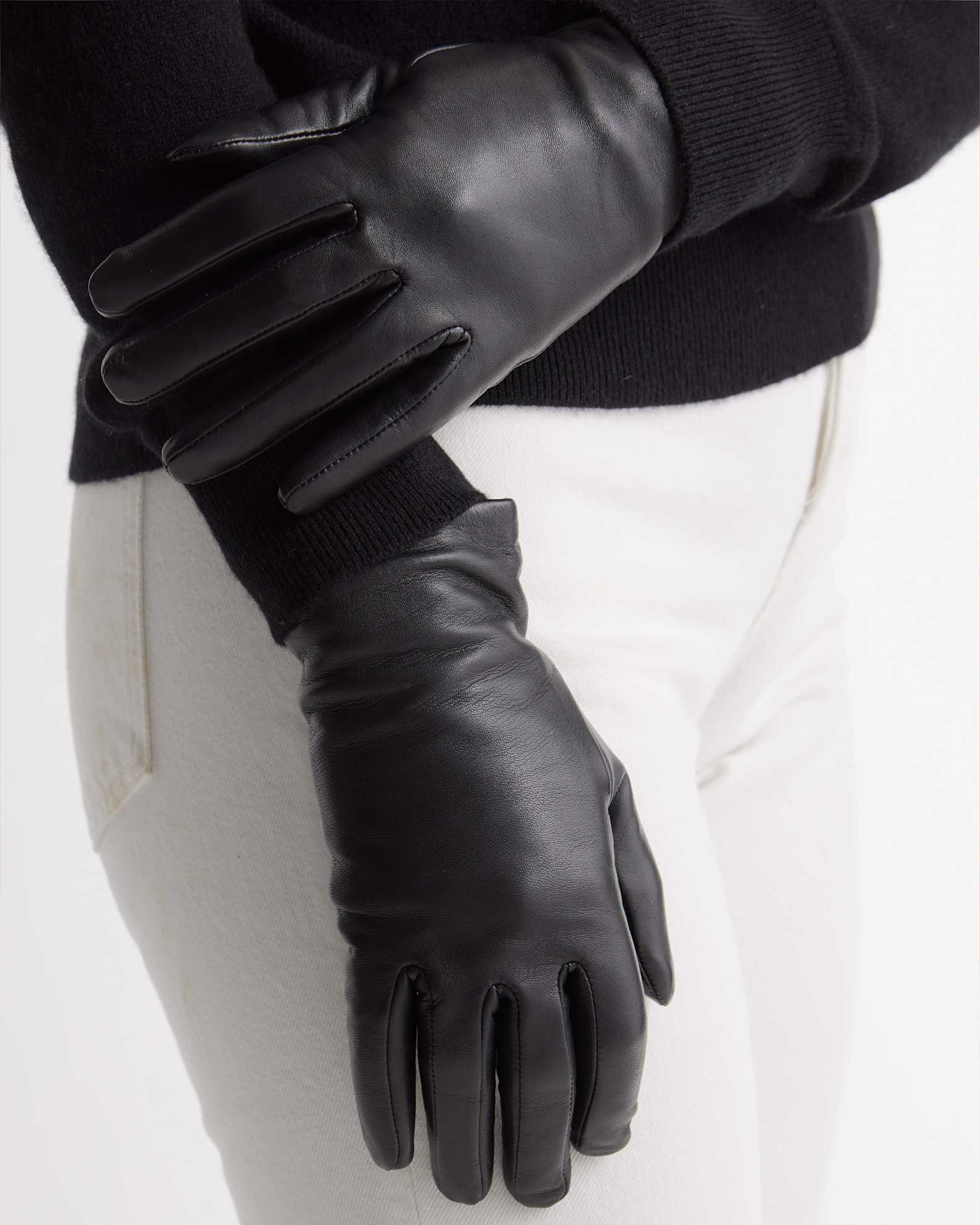 Mongolian Cashmere Flip Top Gloves