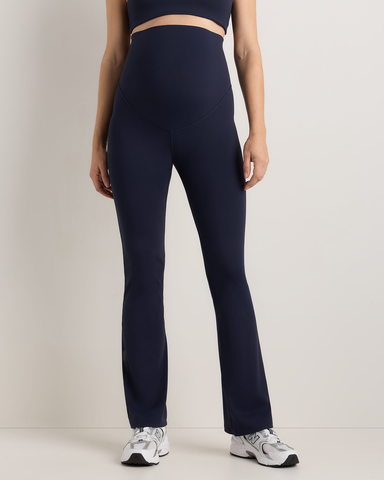 Deep Navy Ultra-Form Maternity Bootcut Pants
