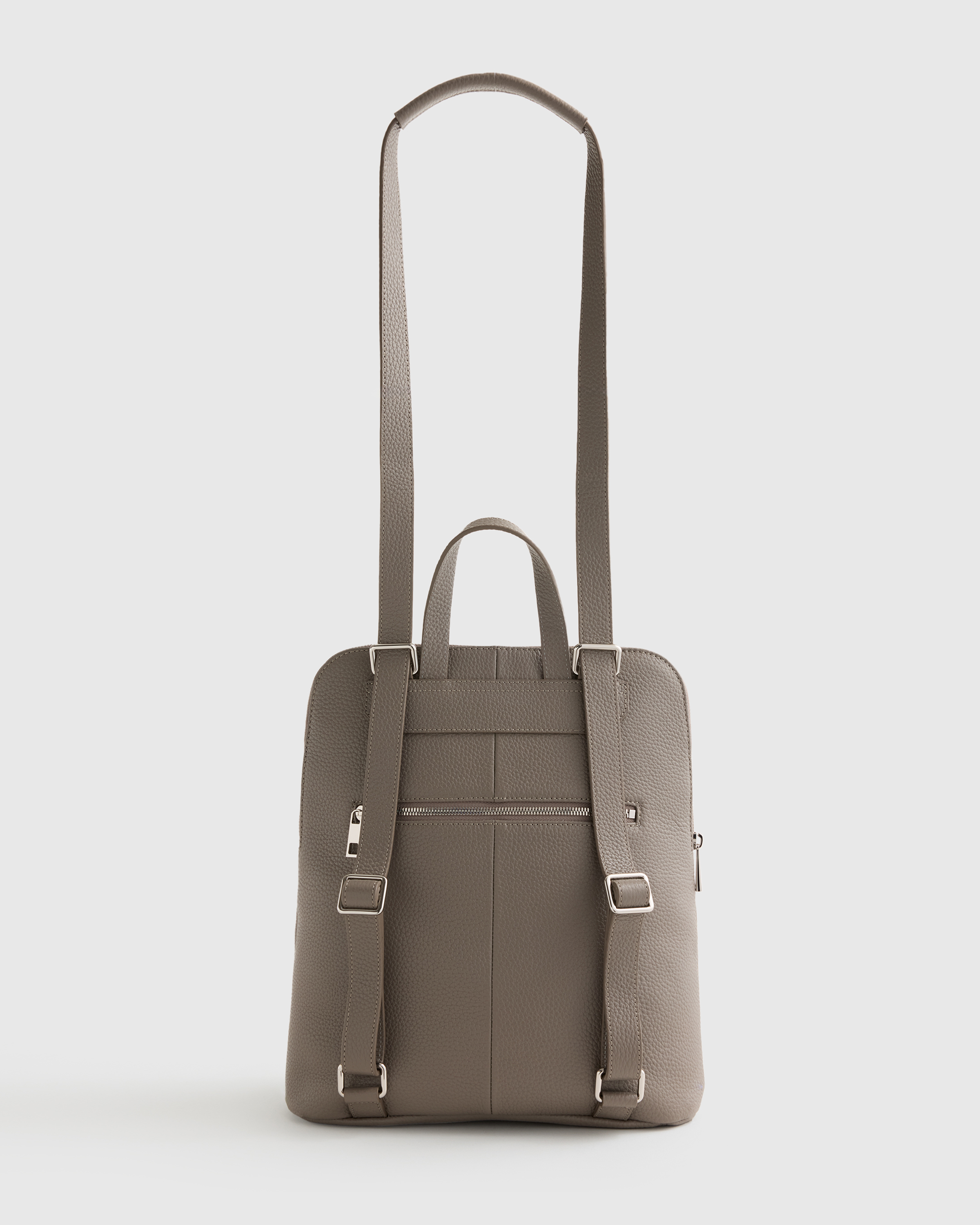 Italian Leather Convertible Backpack