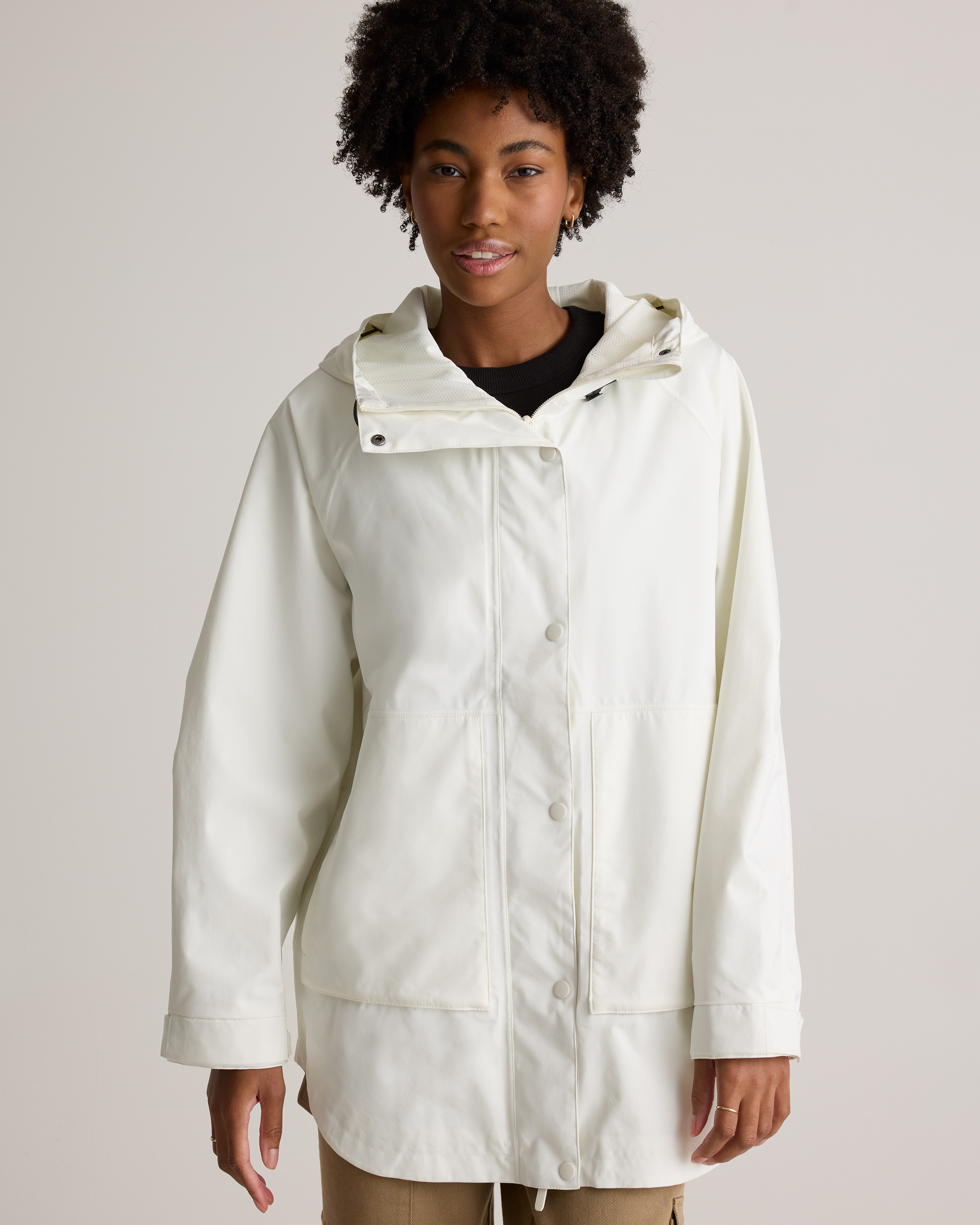 【Ain】【CTHY】OVERSIZE COATING RAIN COAT Weatherproof Oversized Rain Jacket