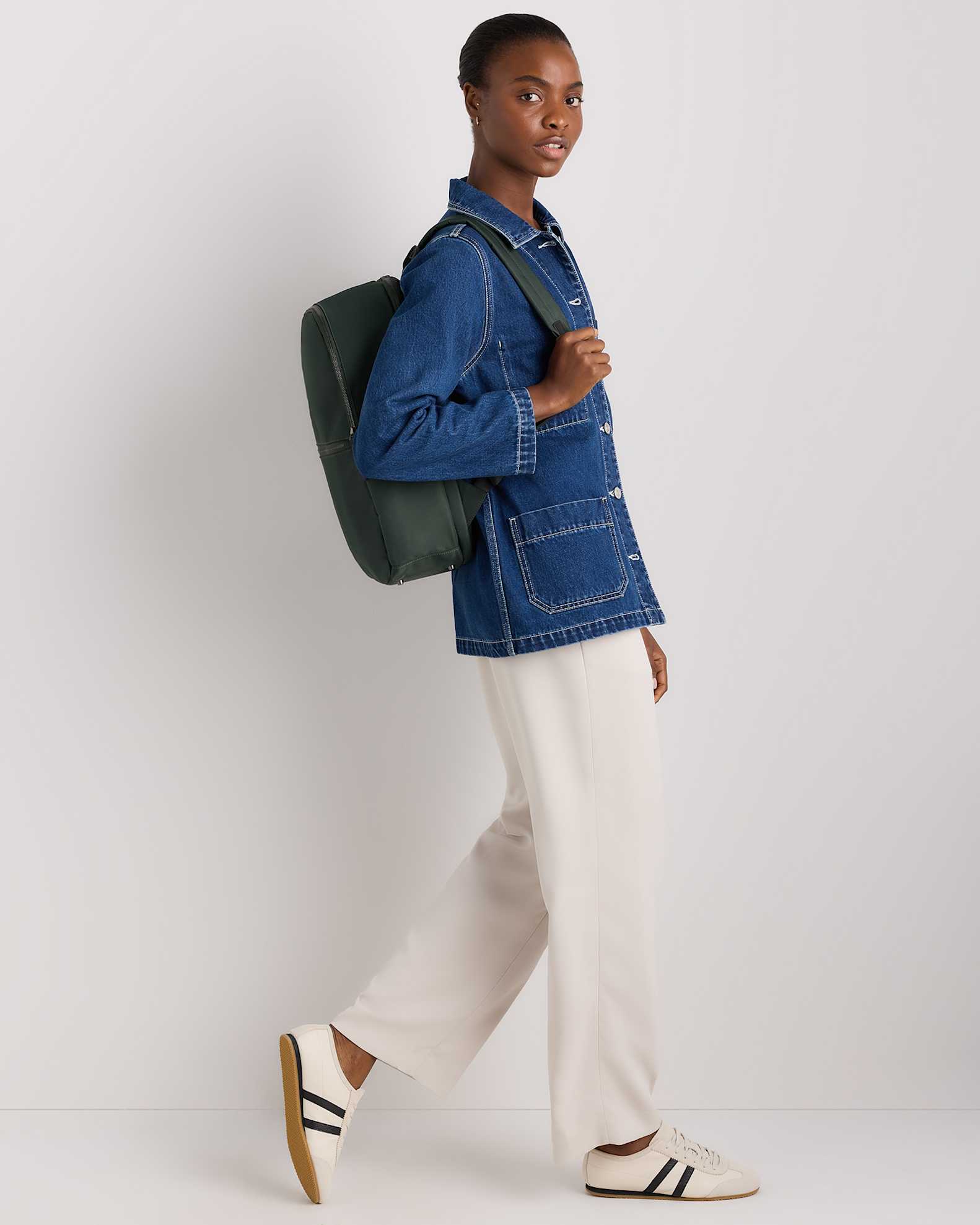 backpack style travel bags Coast Marble Crafted from naturally strong Latigo leather BIS 'The Expandable Backpack' in
