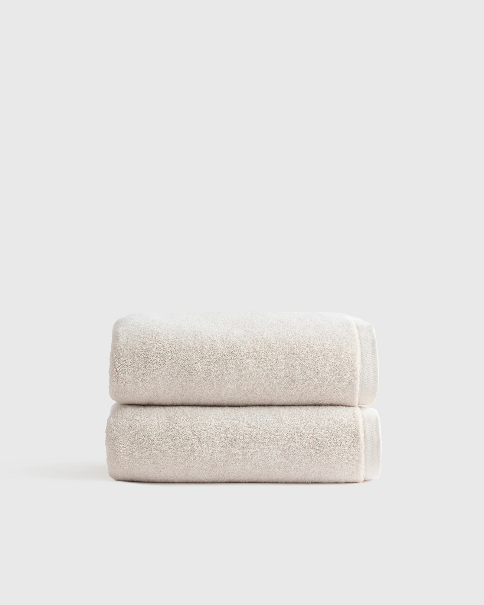 Plush Organic Turkish Cotton Bath Towel (Set of 2)