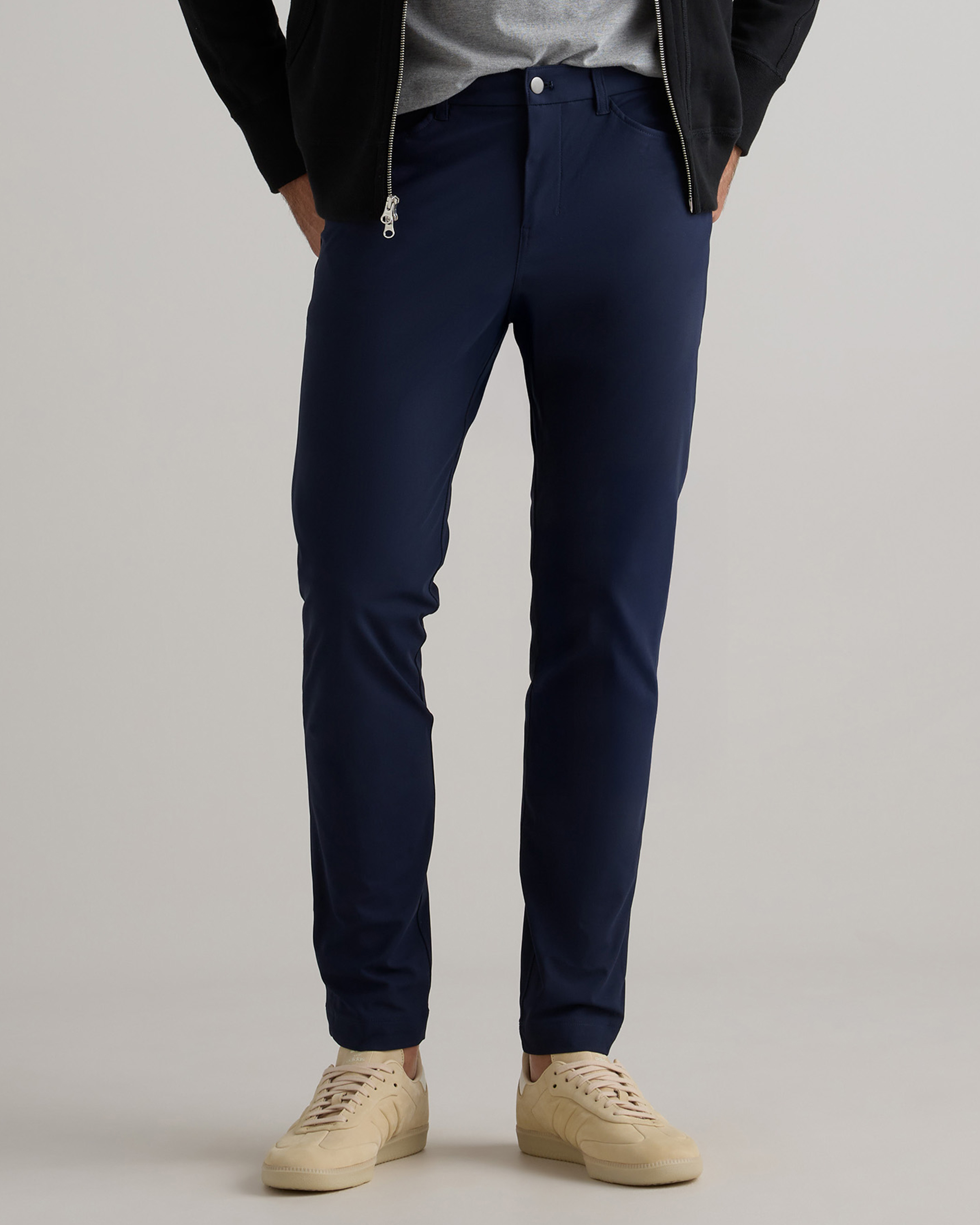 TWWデニム S/M deep-navy Everyday 5-Pocket Tech Pant in Deep Navy