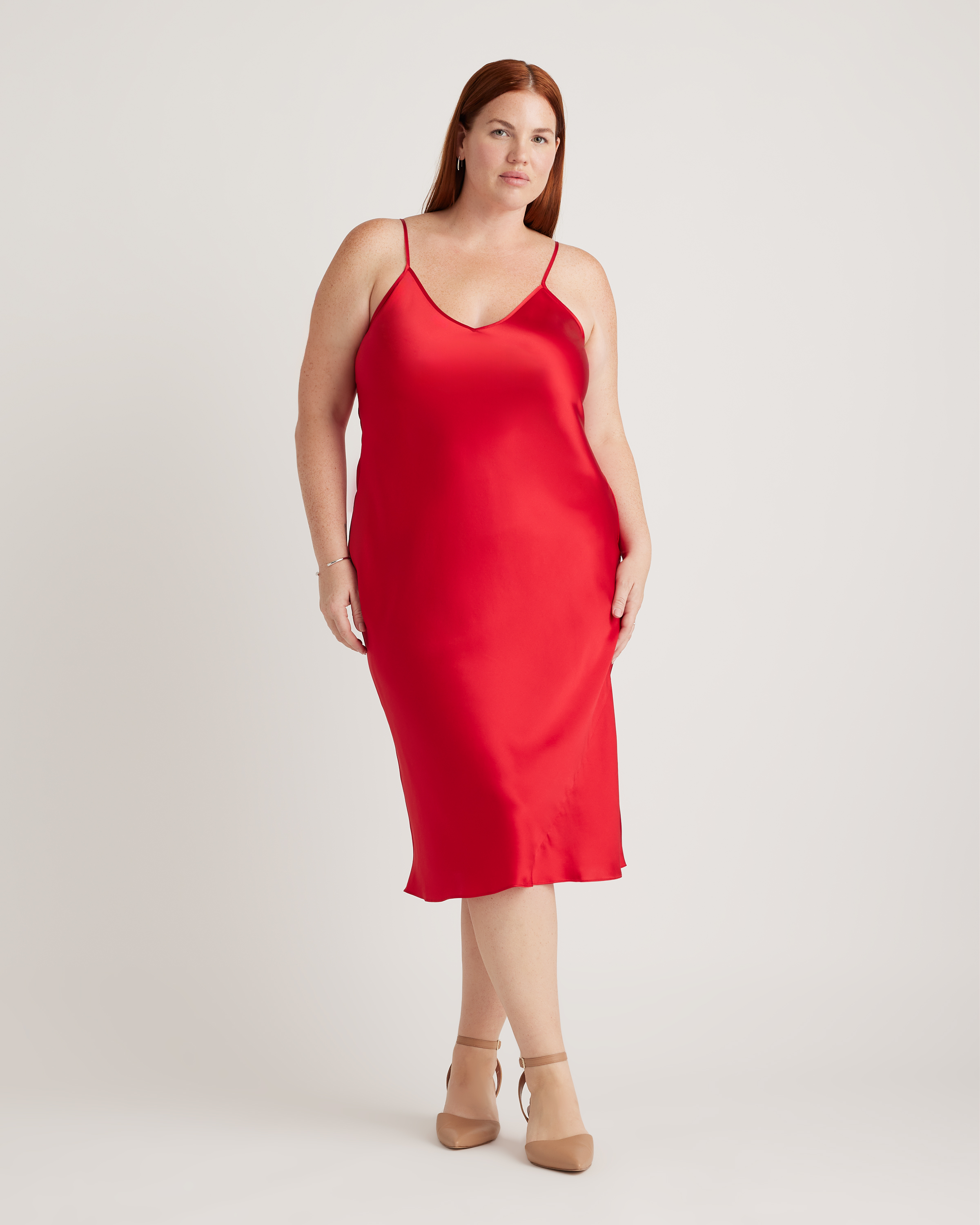 open lace back dress Final Sale Plus Size Faux Wrap Fringe Shoulder BodyCon Dress in Red  Chic  And Curvy