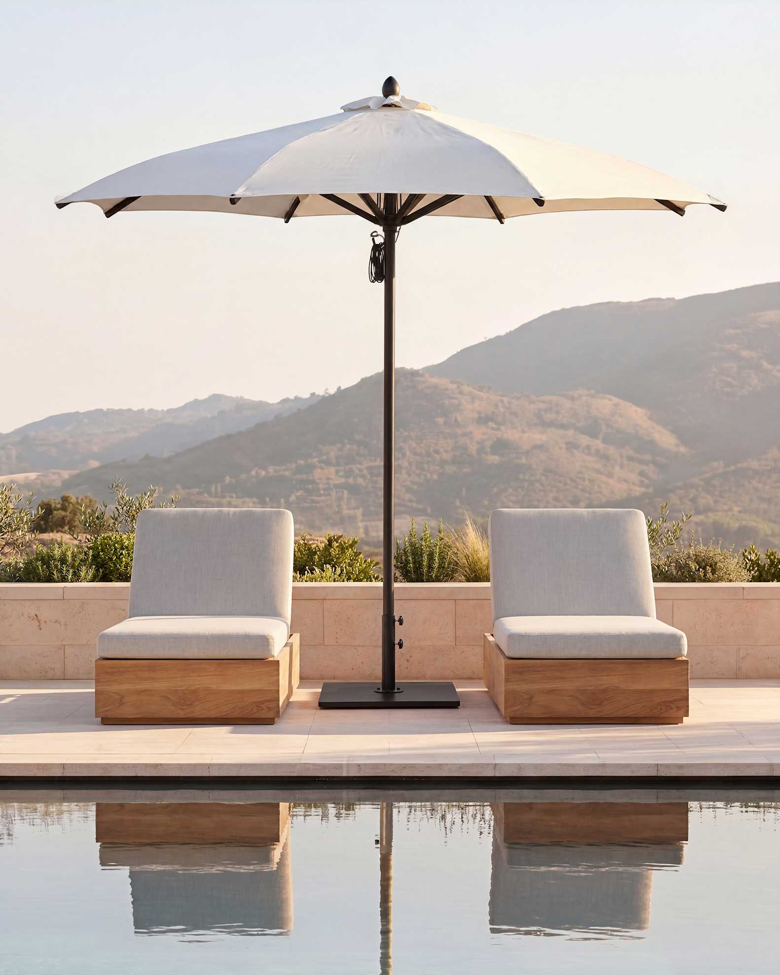 9 foot patio umbrellas with stand 9-Foot Outdoor Umbrella -Hexagonal Basic Push-Tilt Enjoy the sunshine and scenery while keeping cool with this 9 ft 9 FT Patio Umbrella |