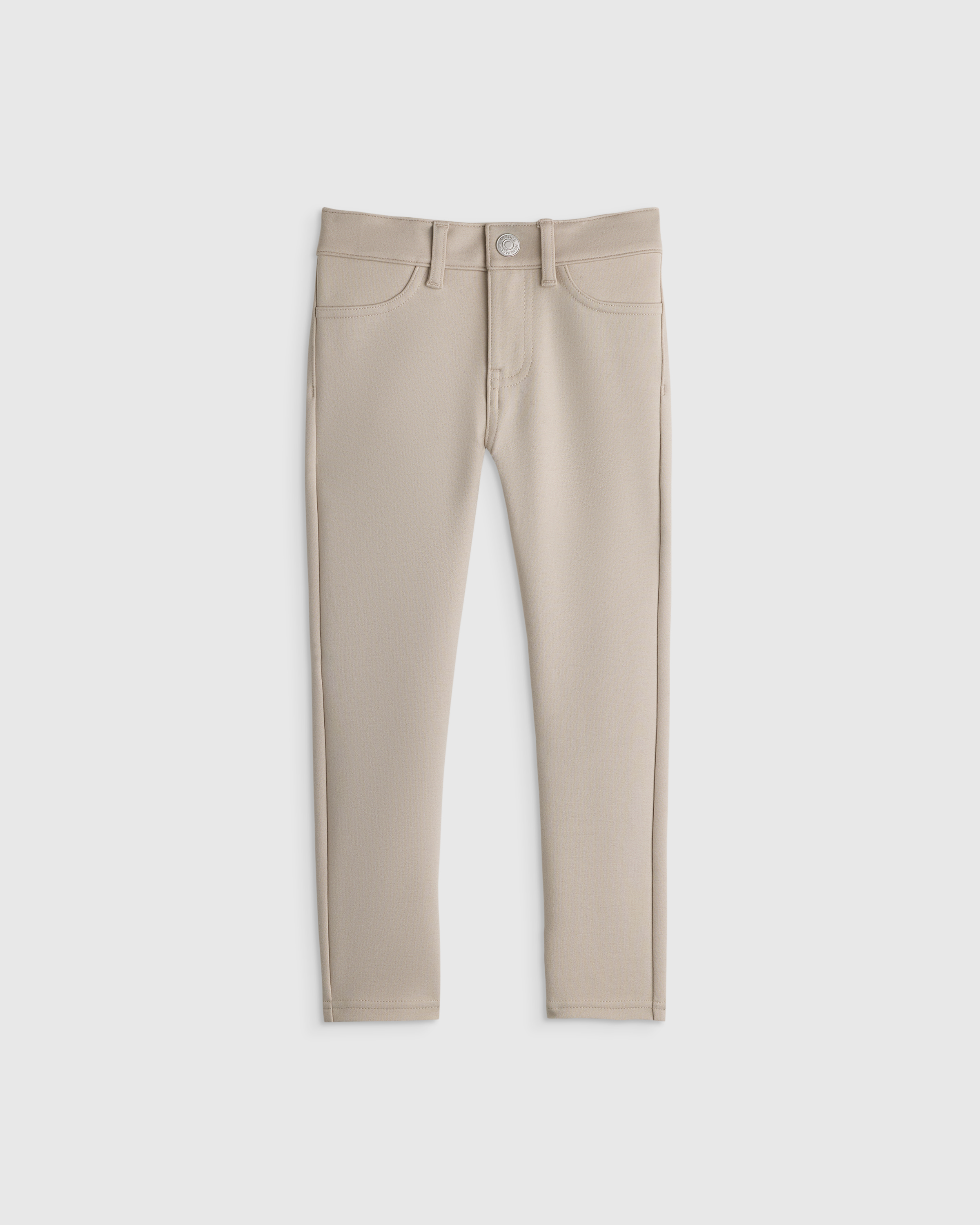 Ecru Girls Skinny Ponte Pant