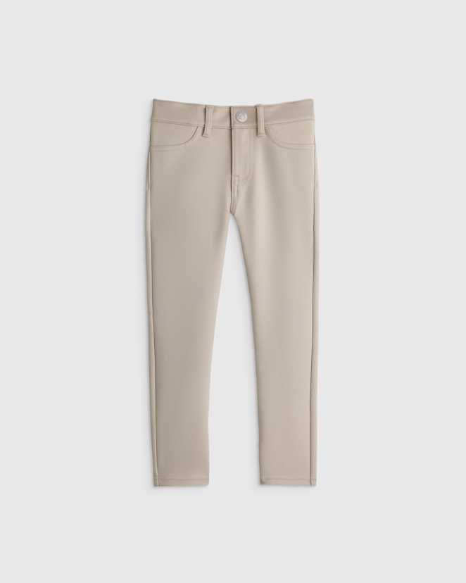 Ecru Girls Skinny Ponte Pant