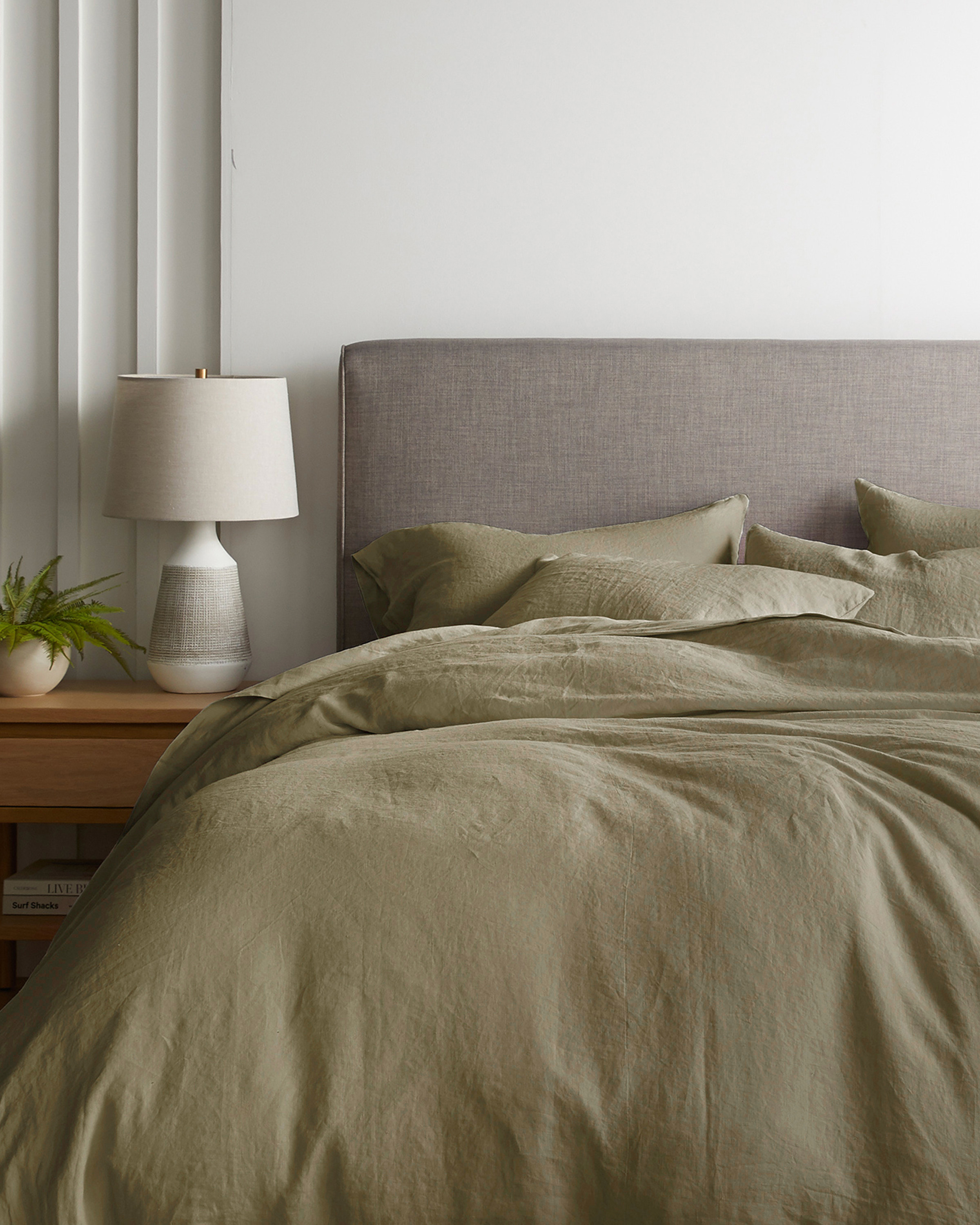 European Linen Duvet Cover Set - King/Cal King
