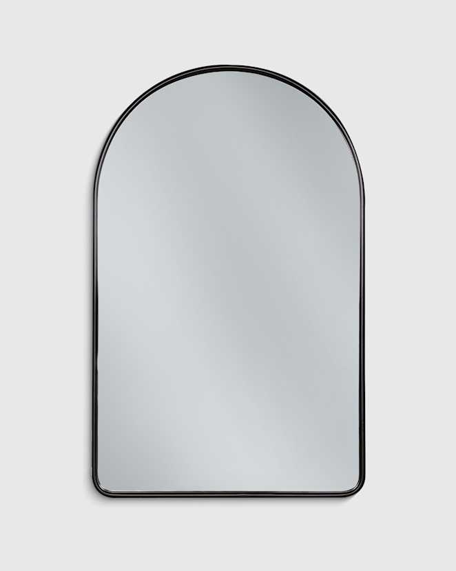 Plush Boucle Wingback Bed - High Headboard