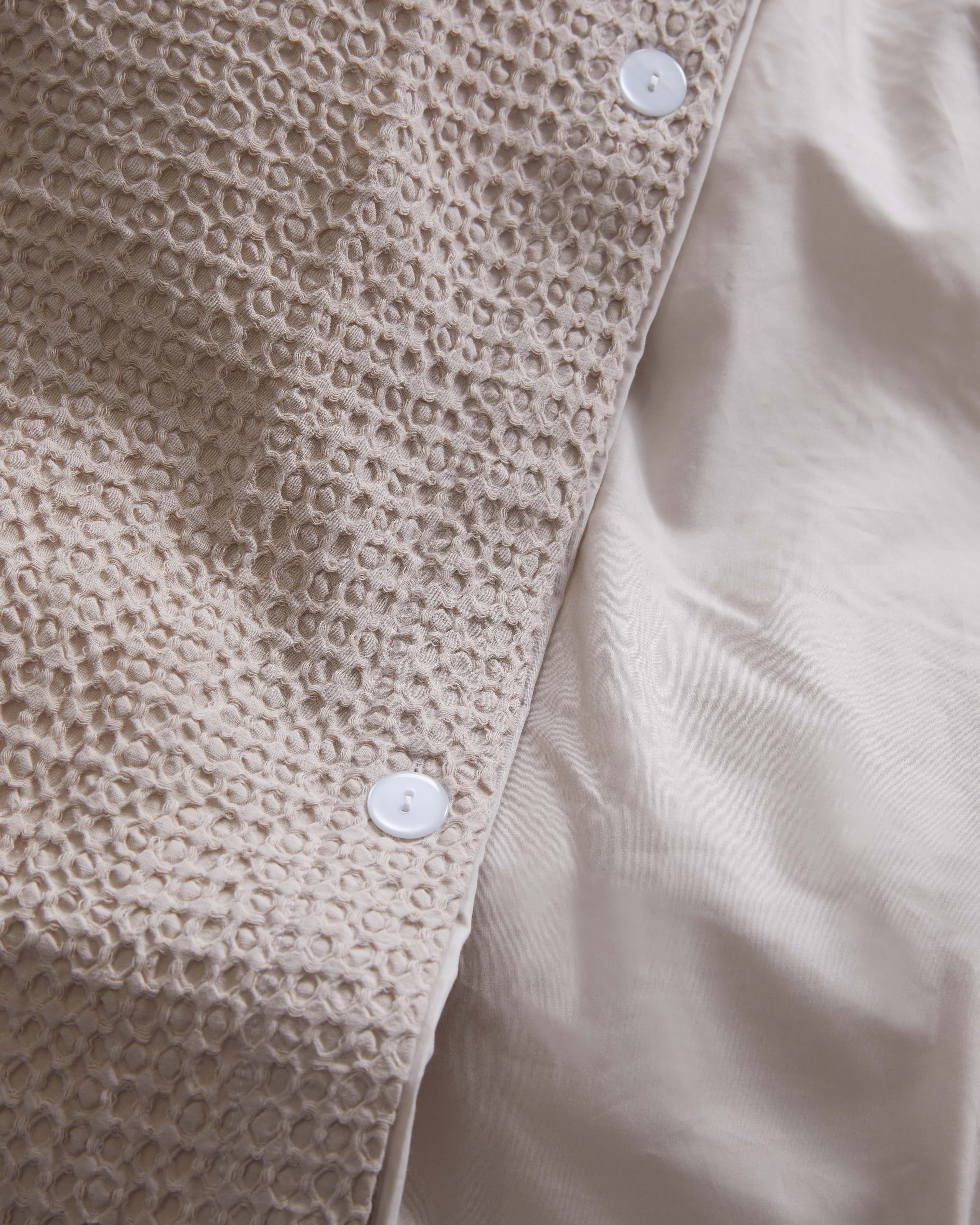 Quince Honeycomb Duvet Cover - Thumbnail 5