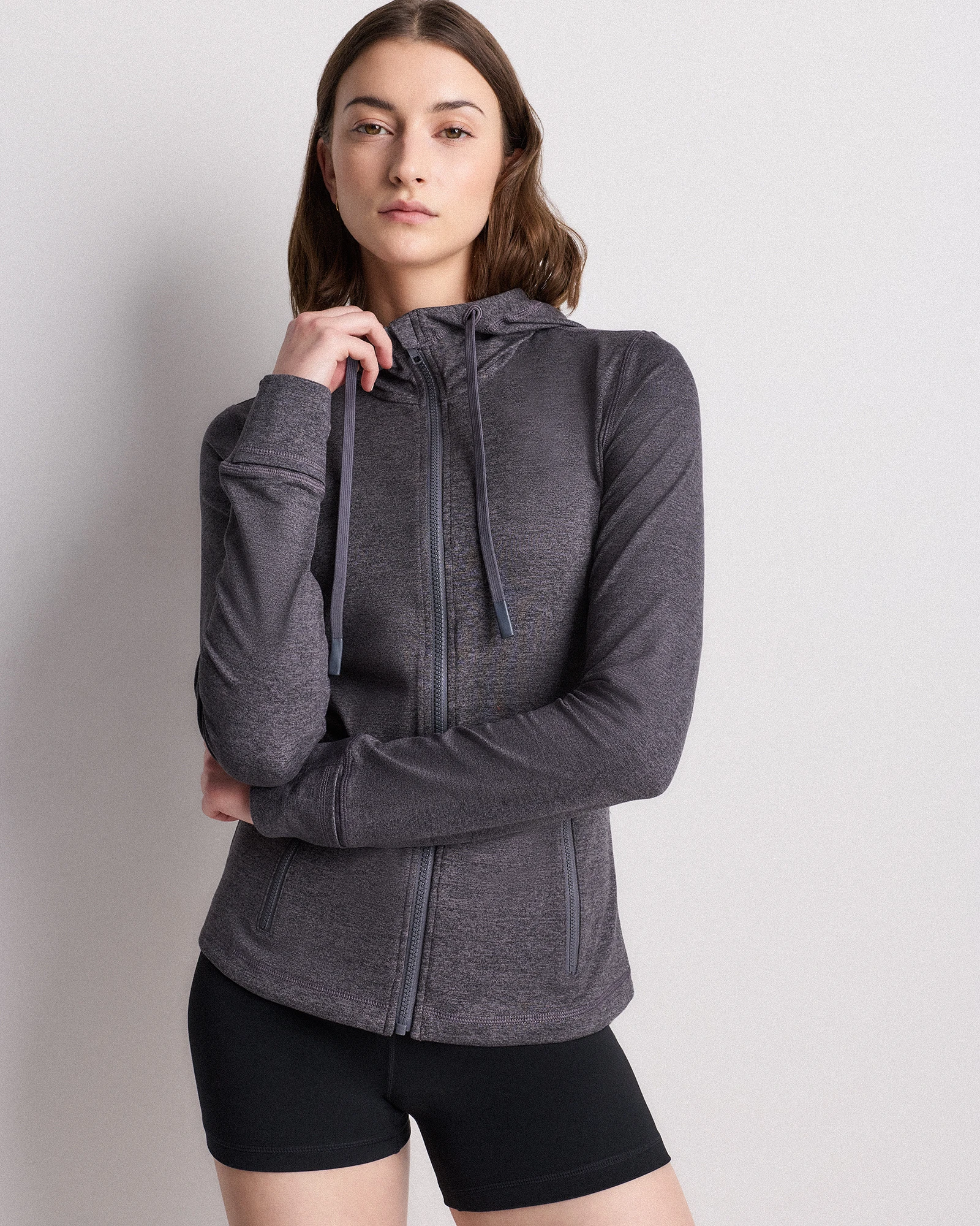 Ultra-Soft Slim Fit Hooded Jacket