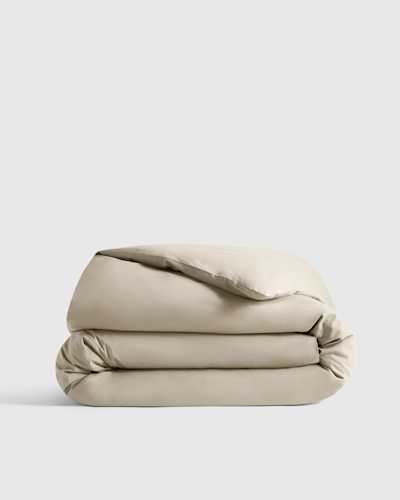 Organic Crisp Percale Duvet Cover