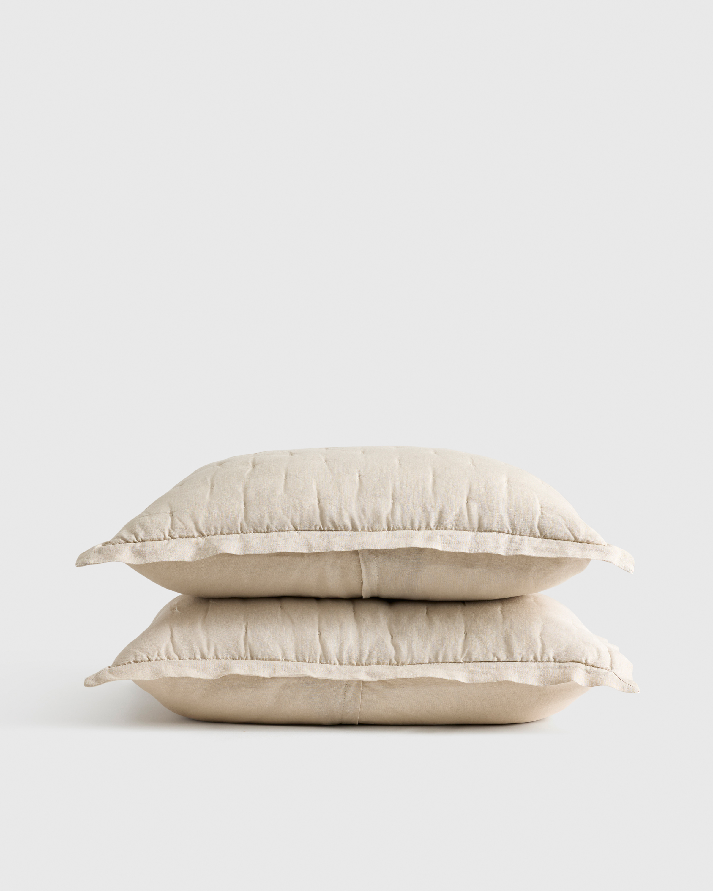 Sand European Linen Dream Sham Set