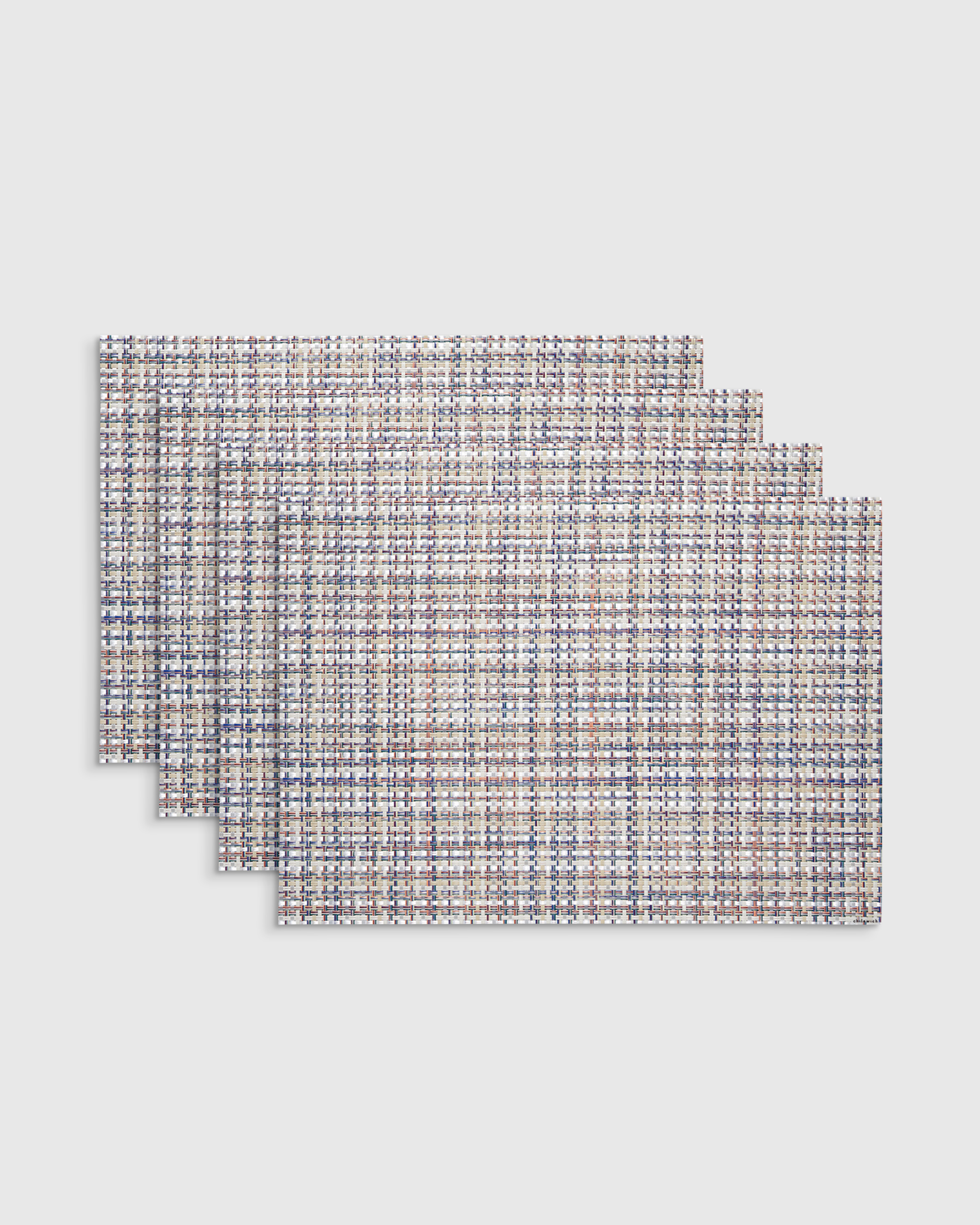 Bon Bon Basketweave Easy-Care Rectangular Placemat, Set of 4 by Chilewich