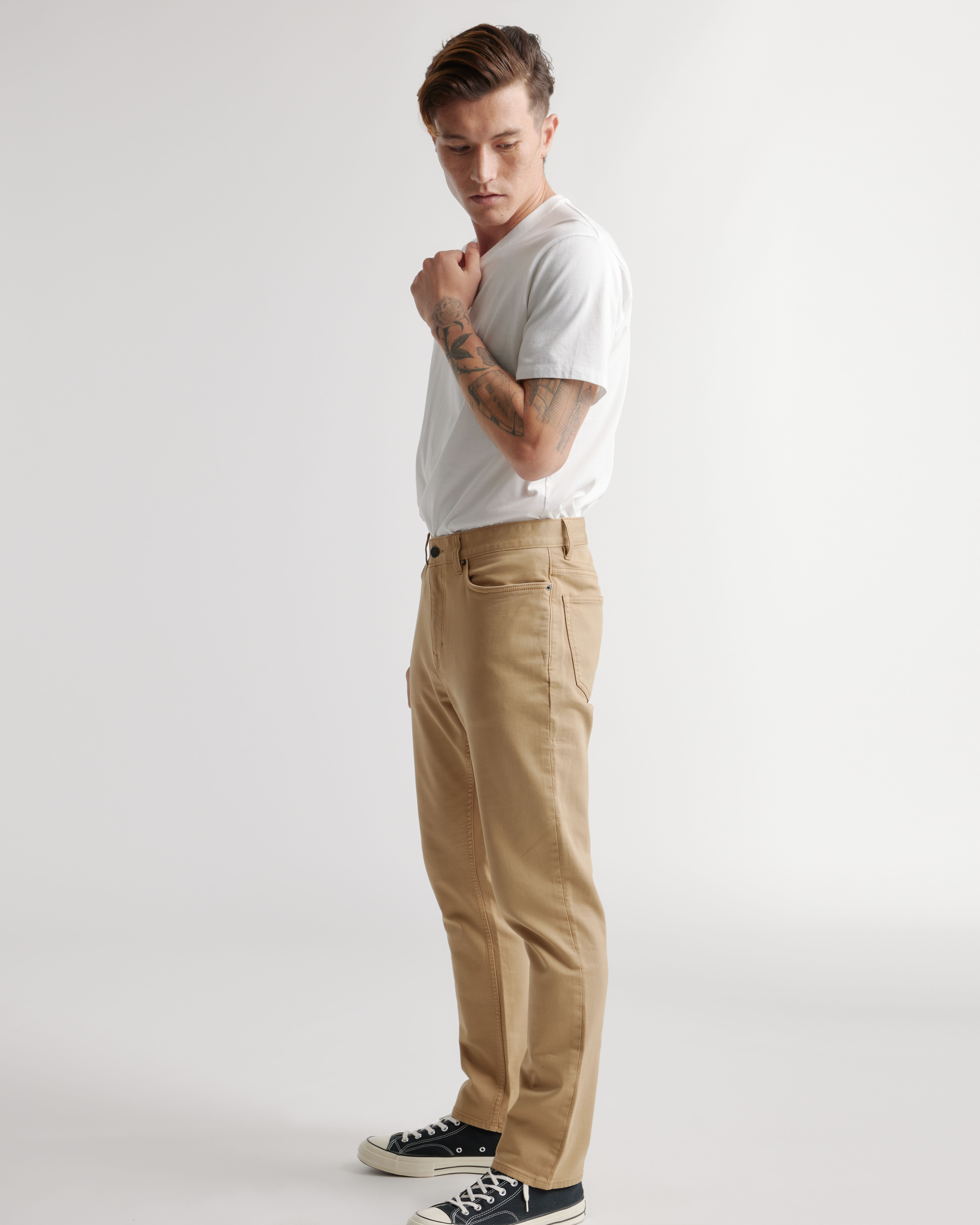 euro kenvy  Solotex®︎ Traveller Slacks Solotex technical fabric jogger trousers | Peserico US
