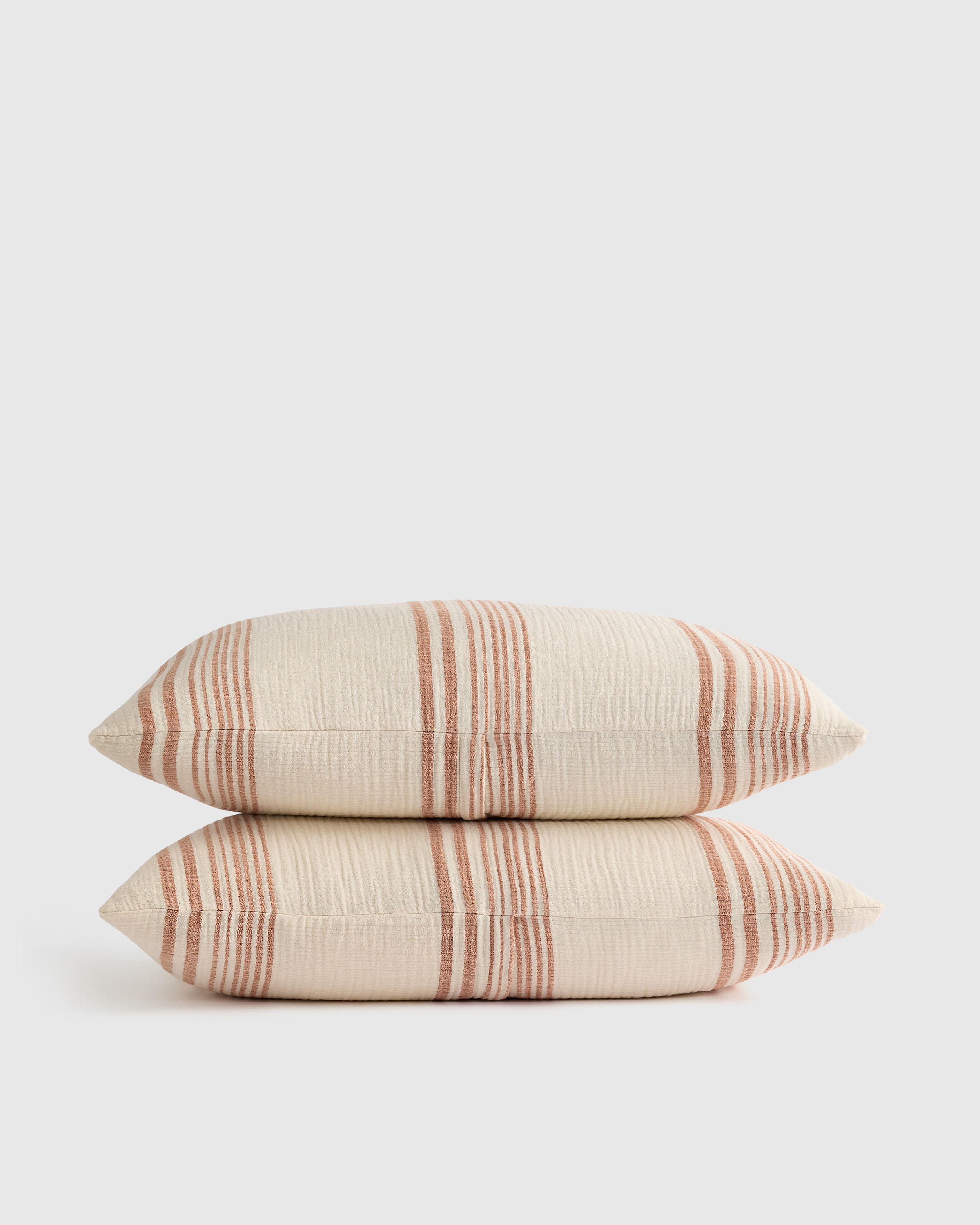 Sedona Stripe Organic Cotton Gauze Stripe Sham Set