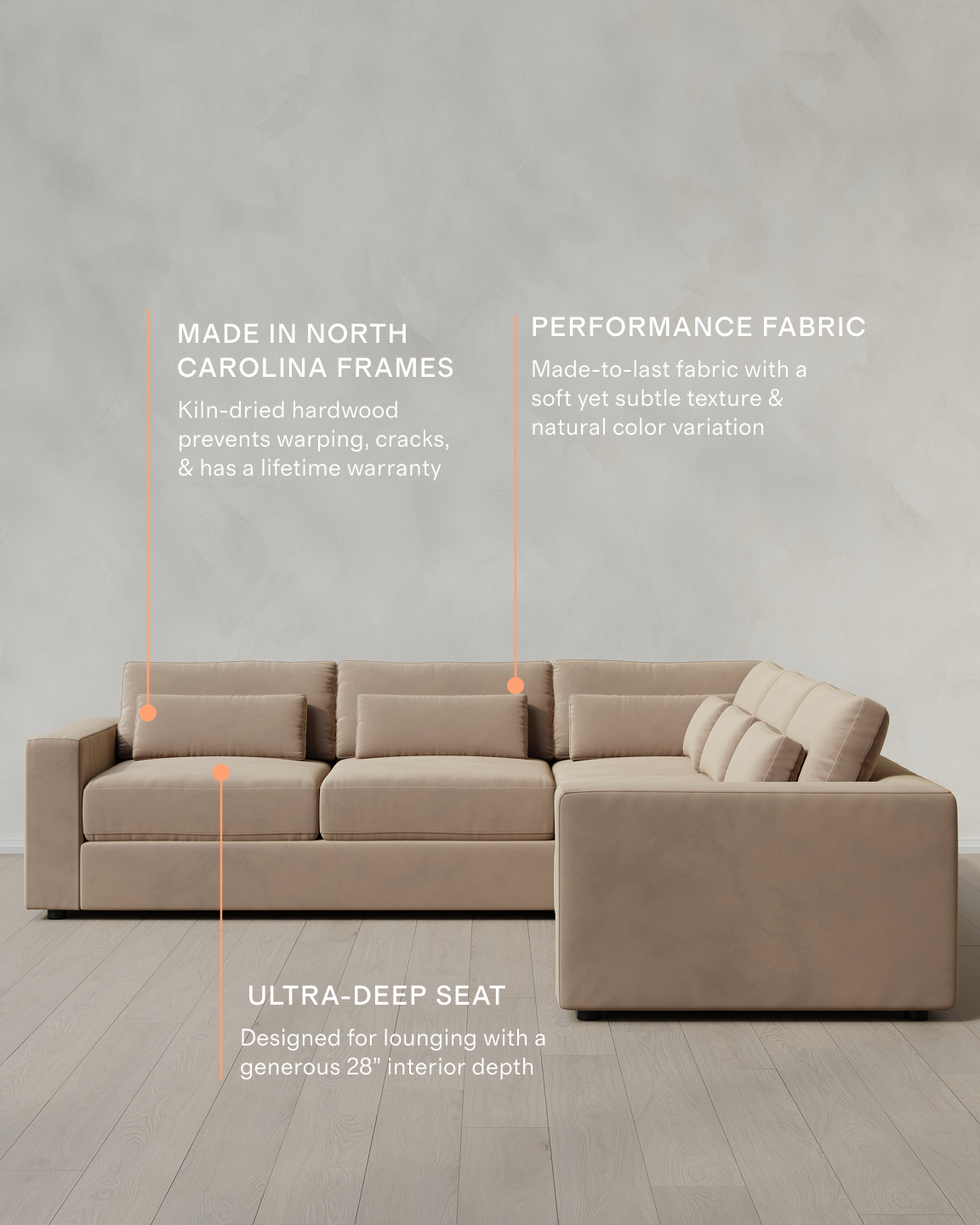 Quince Ashford Sectional - Thumbnail 3