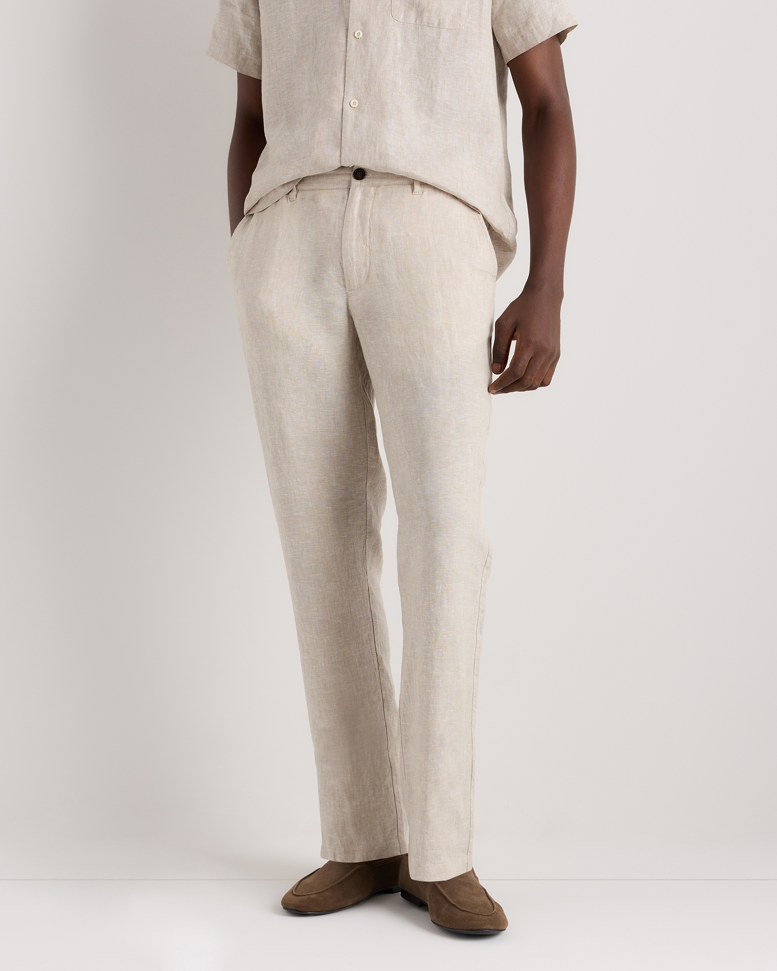 Flax 100% European Linen Trousers