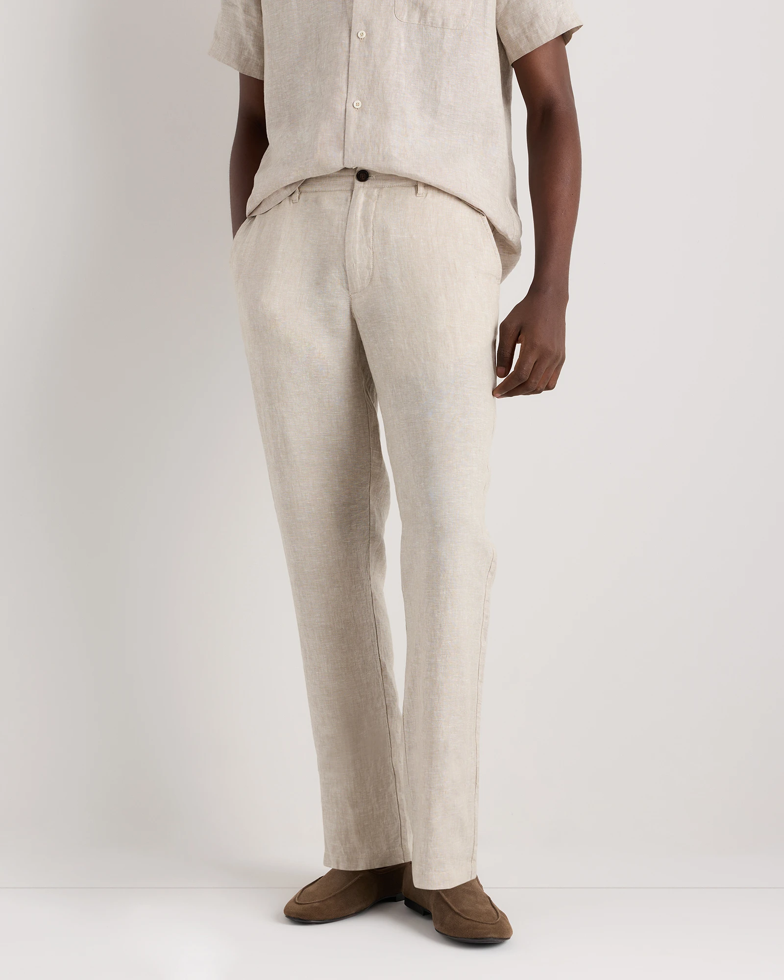 Men's 100% European Linen Trousers