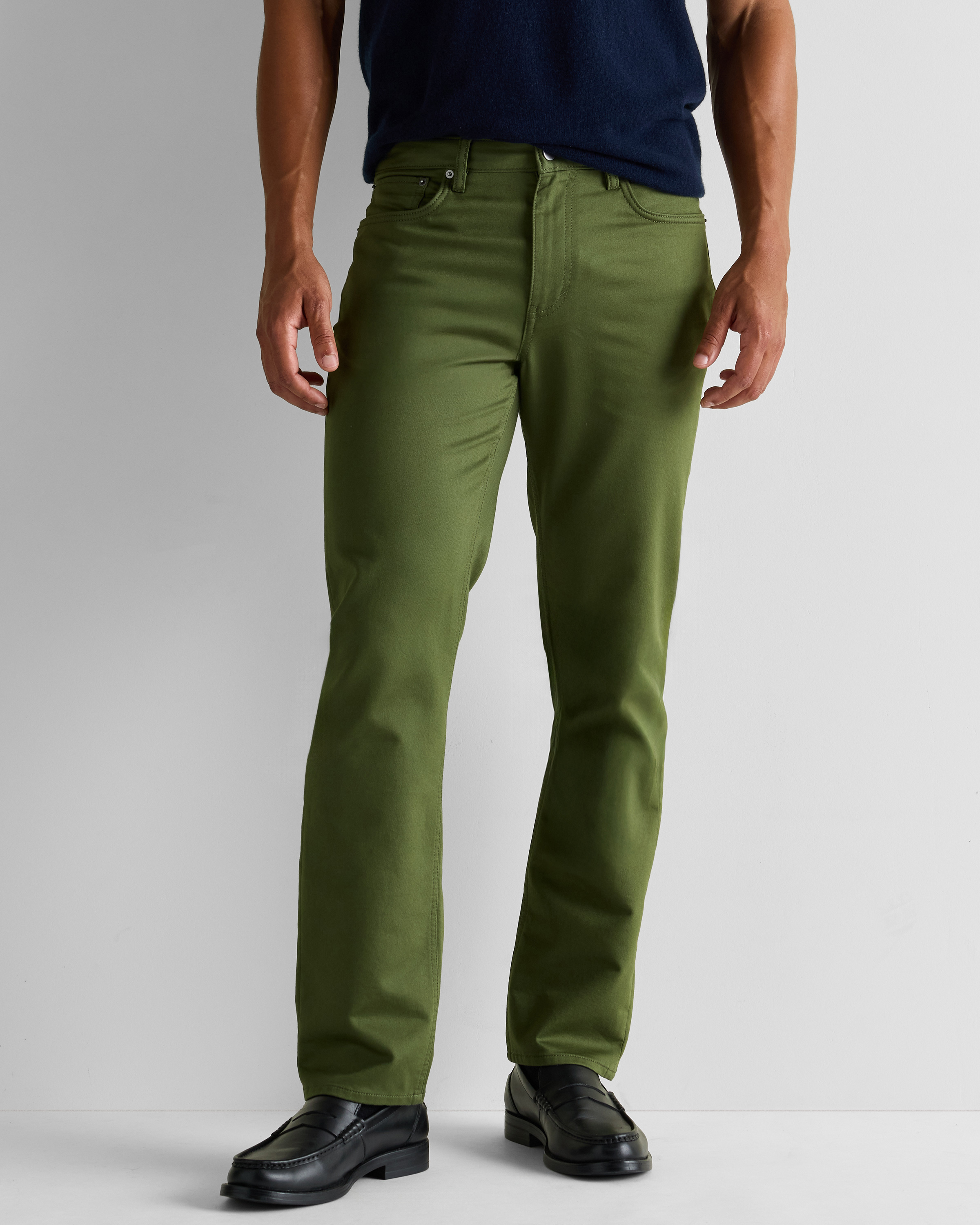 Chive Comfort Stretch Traveler 5-Pocket Pants - Straight