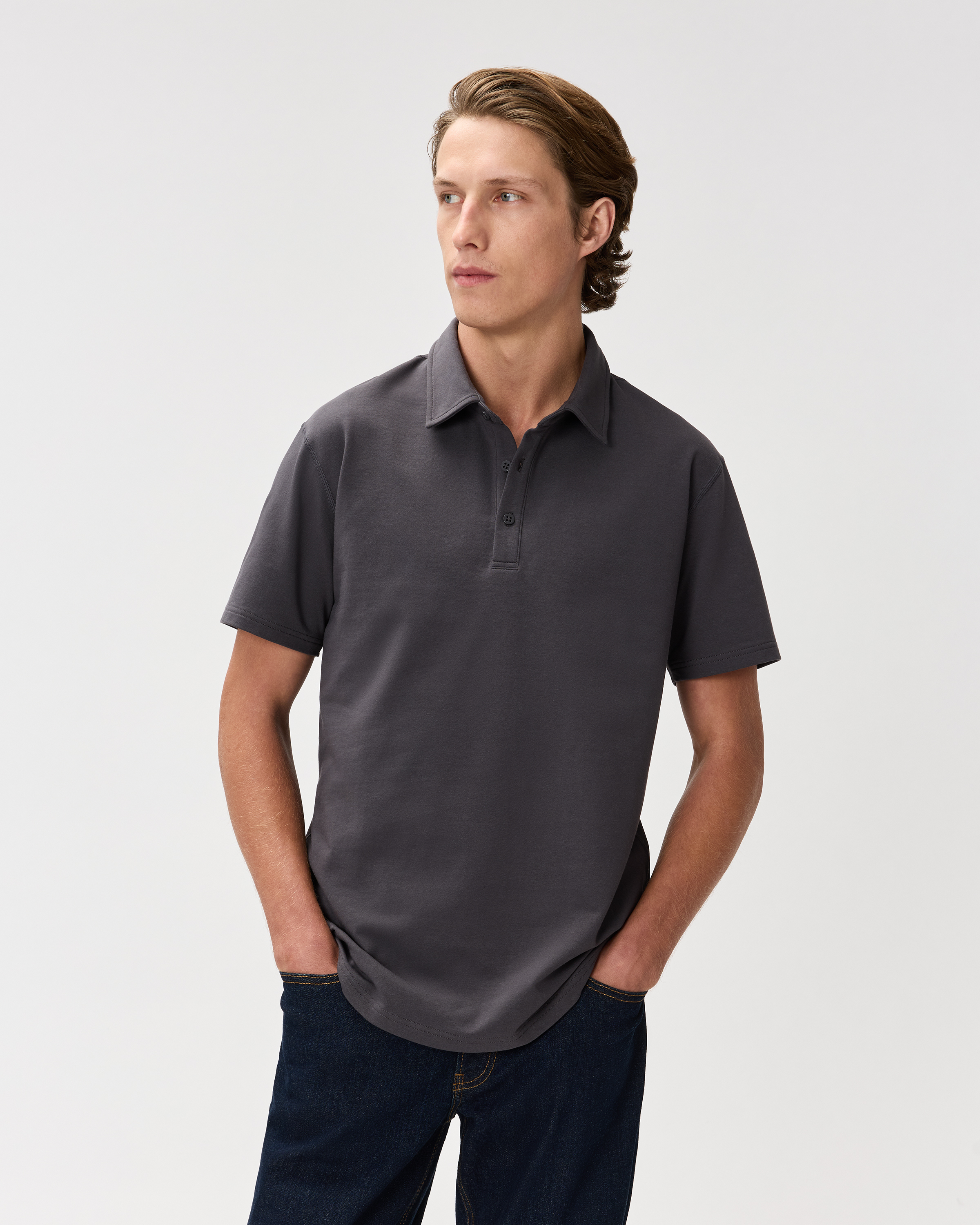 Dark Coal Flex Curve Polo