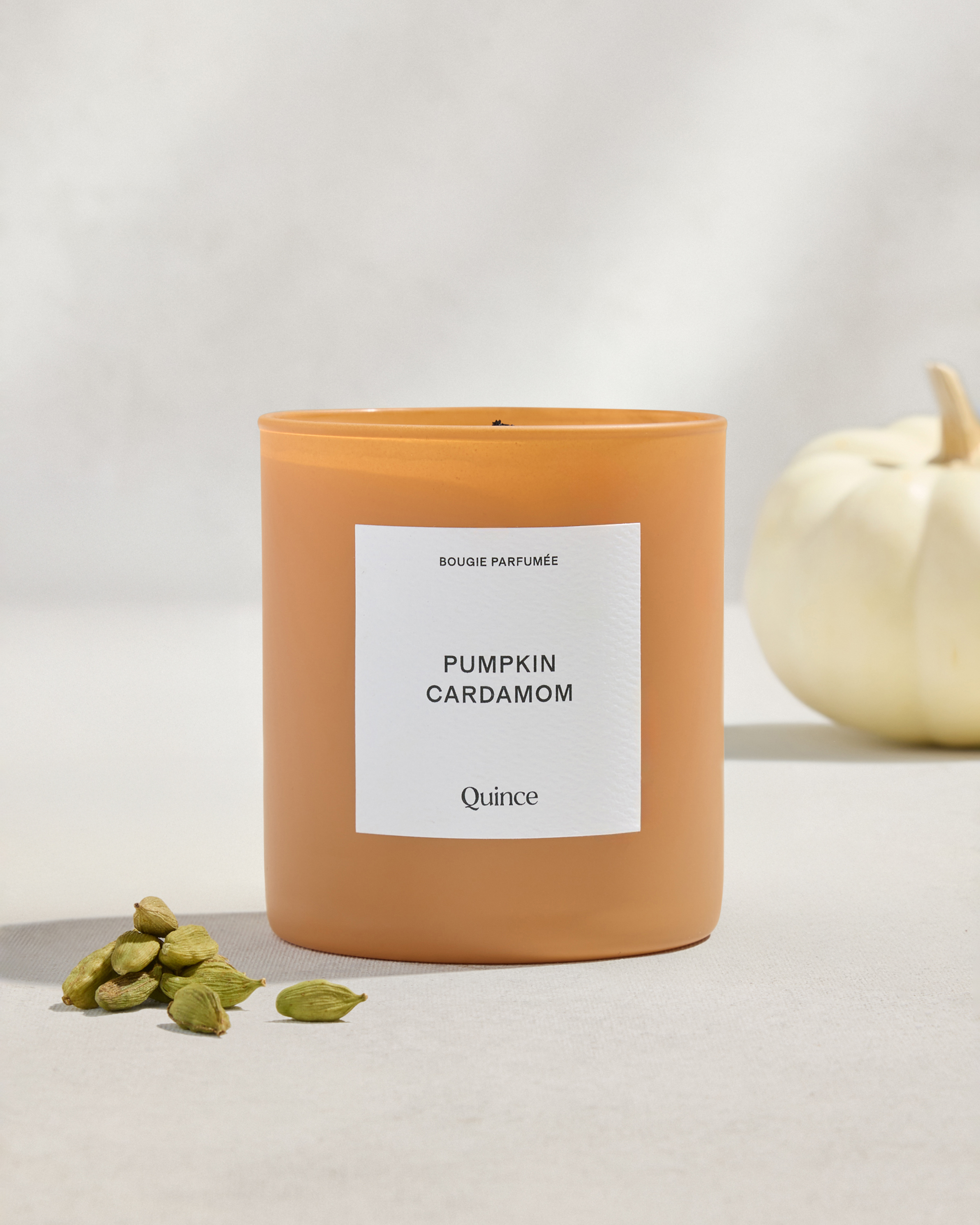 No Color Pumpkin Cardamom Candle 