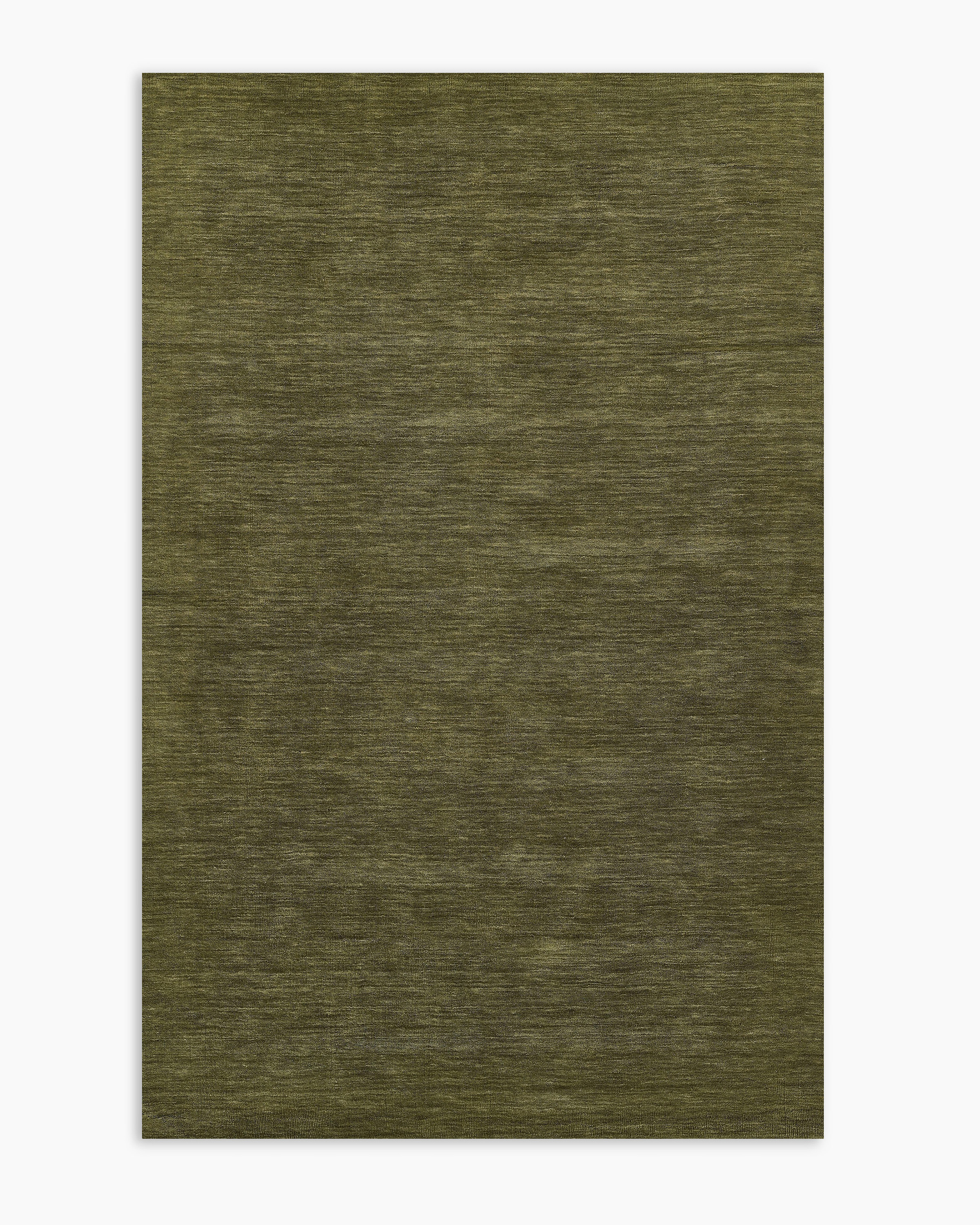 Green Wells Hand-Loomed Wool Rug