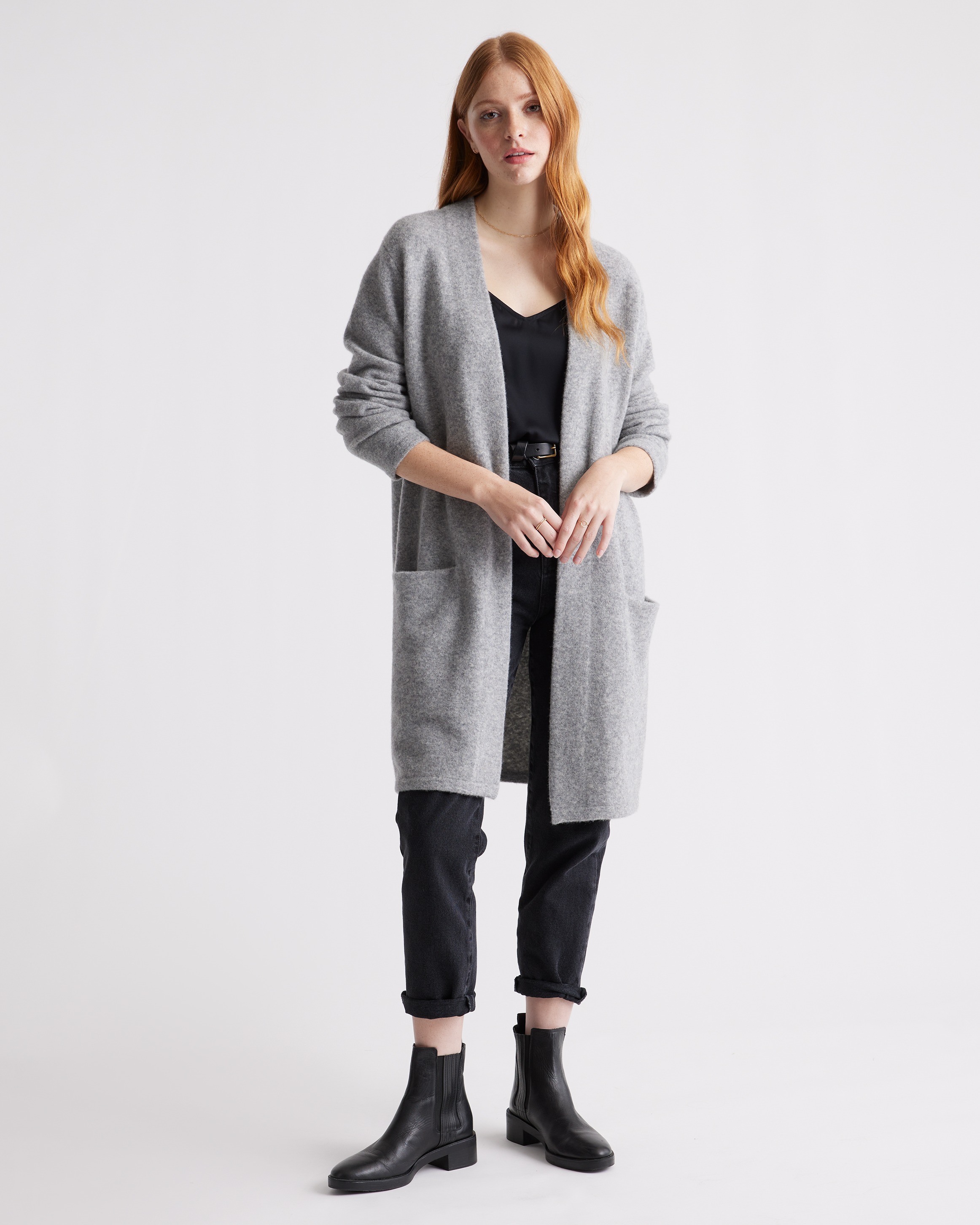 Superfine Merino Wool Sweater Coat