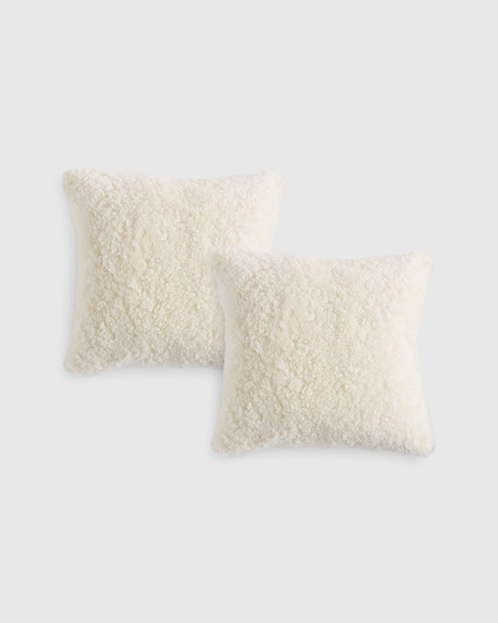 Curly Sheepskin Pillow Cover