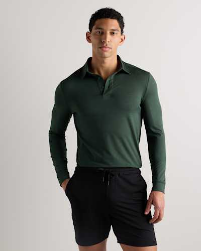 Flowknit Breeze Performance Long Sleeve Polo