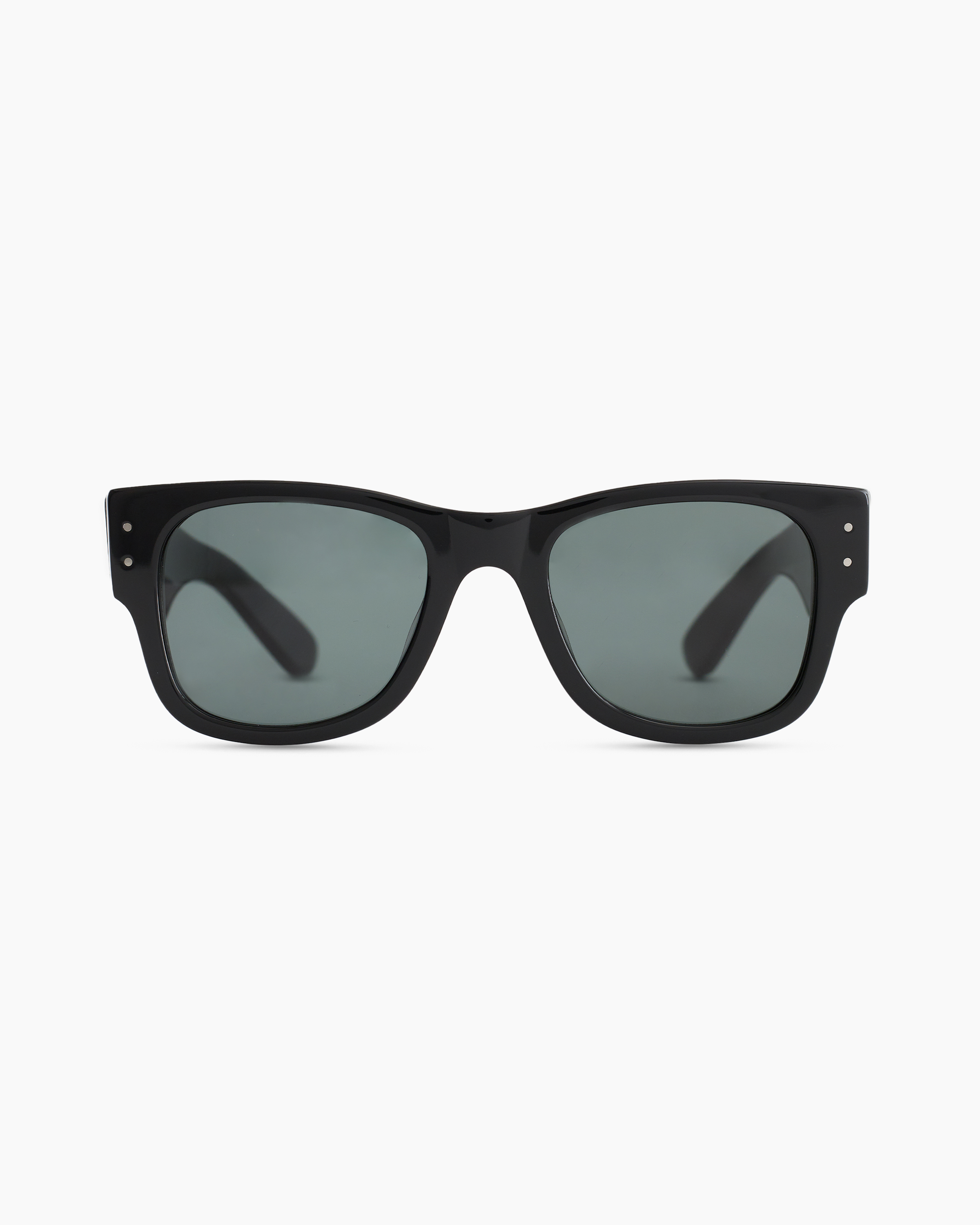 Quince Henry Polarized Acetate Sunglasses In Black With Green Lens