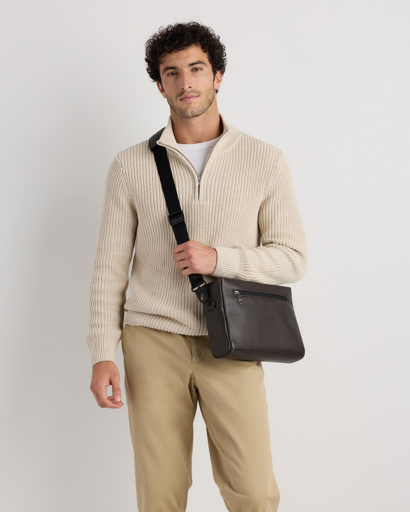 Excursion Italian Leather Crossbody Bag - thumbnail 7