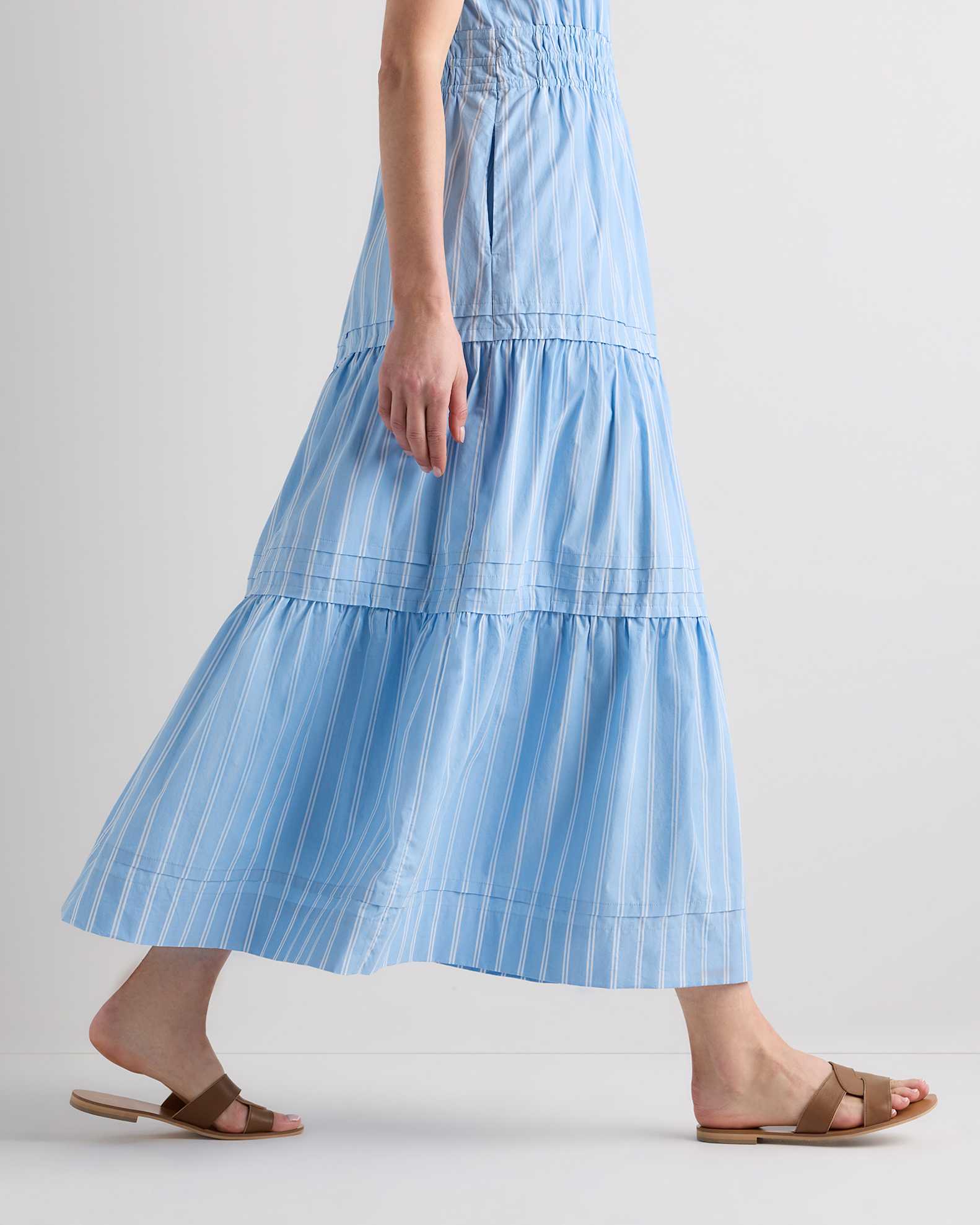 100% Organic Cotton Tiered Maxi Dress | Quince Canada 100% Organic Cotton Tiered Maxi Dress | Quince Canada