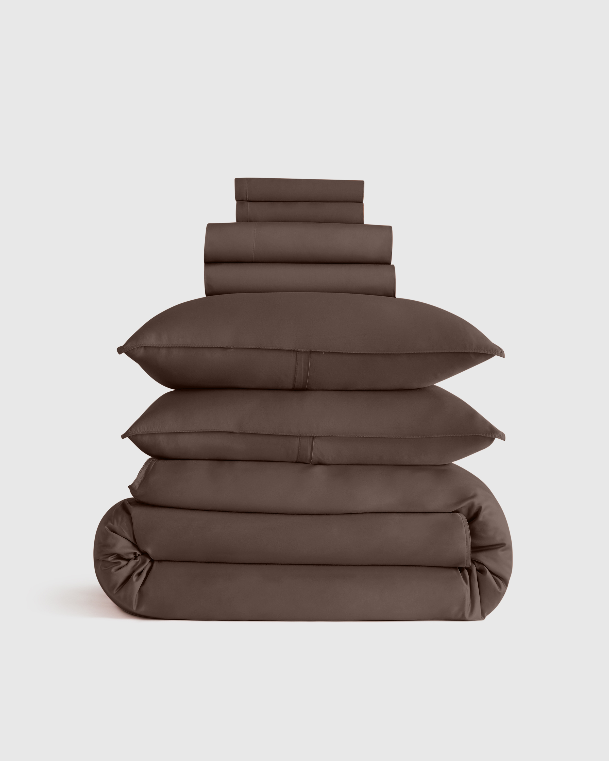 Espresso Bamboo Deluxe Bedding Bundle