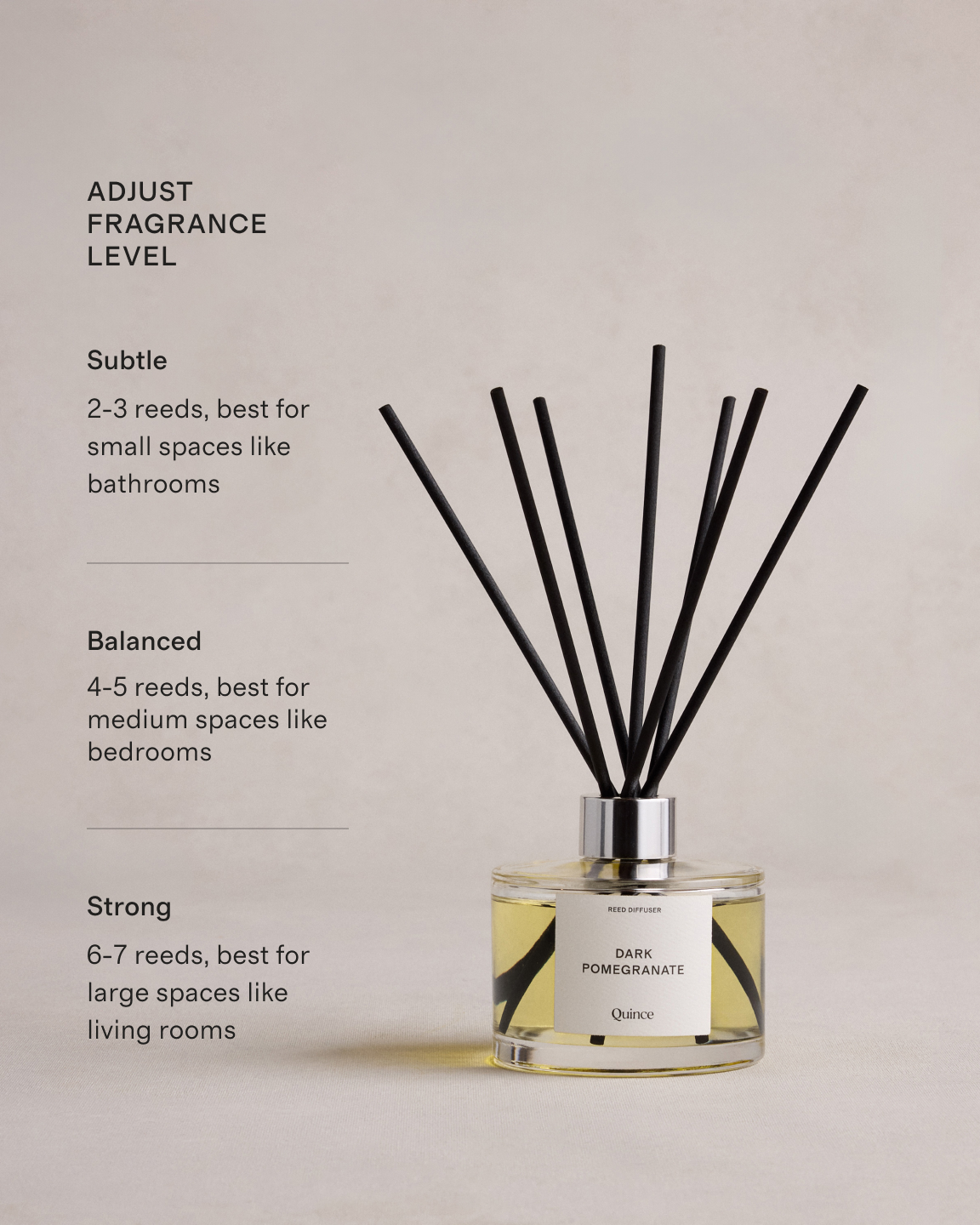 Dark Pomegranate Reed Diffuser - thumbnail 3