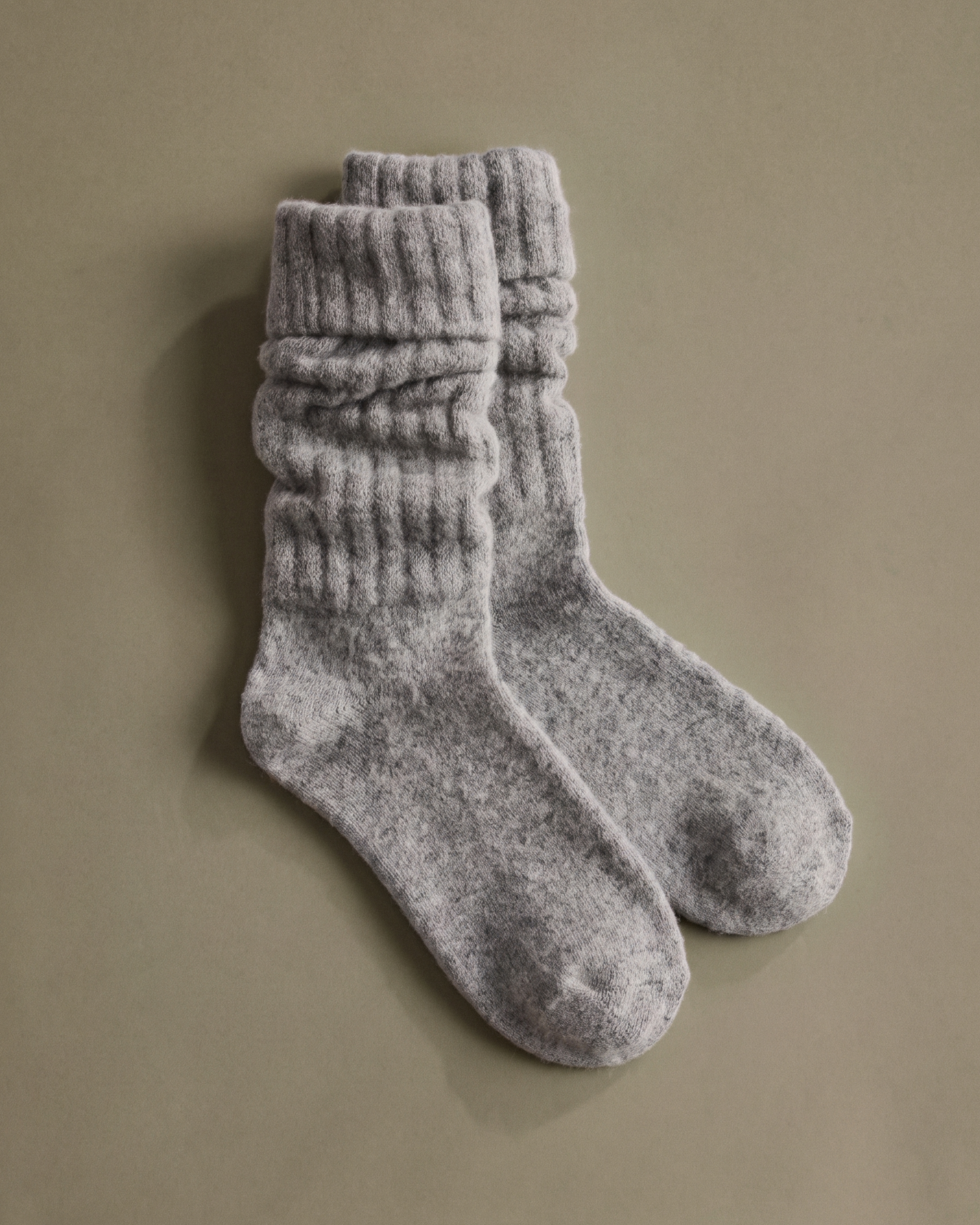 Mongolian Cashmere Slouch Sock