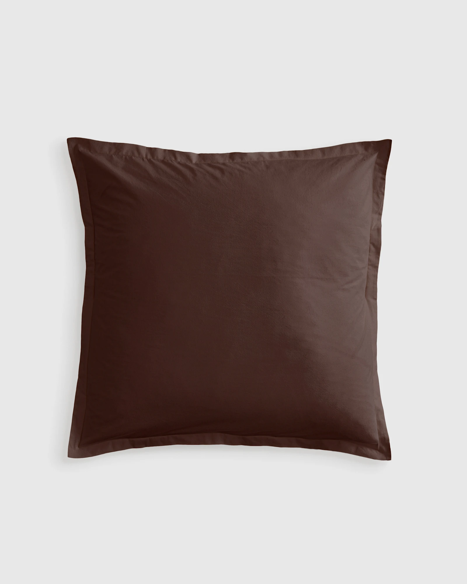 100% Organic Brushed Cotton Euro Sham by Quince