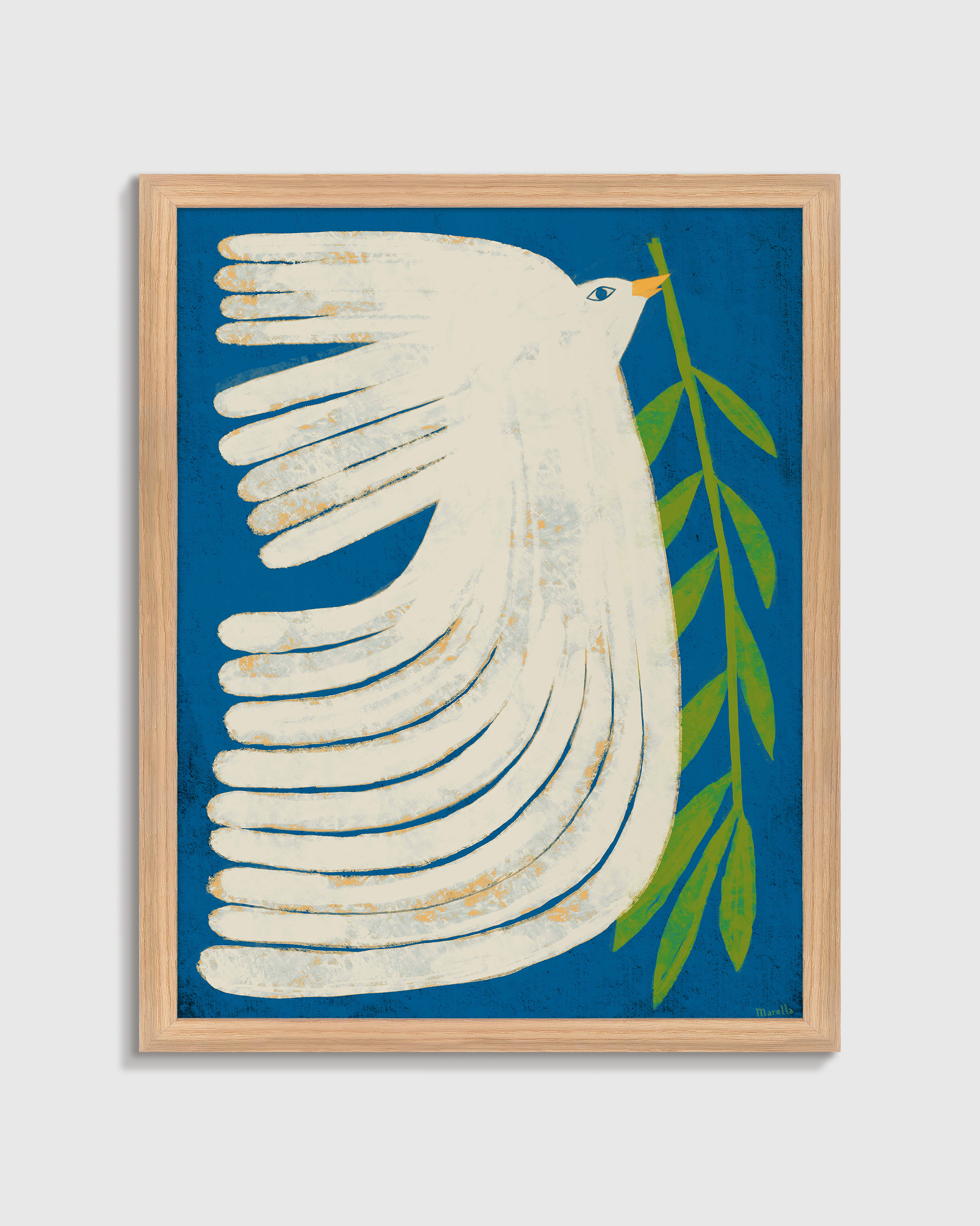 Oak Peace Dove by Marco Marella