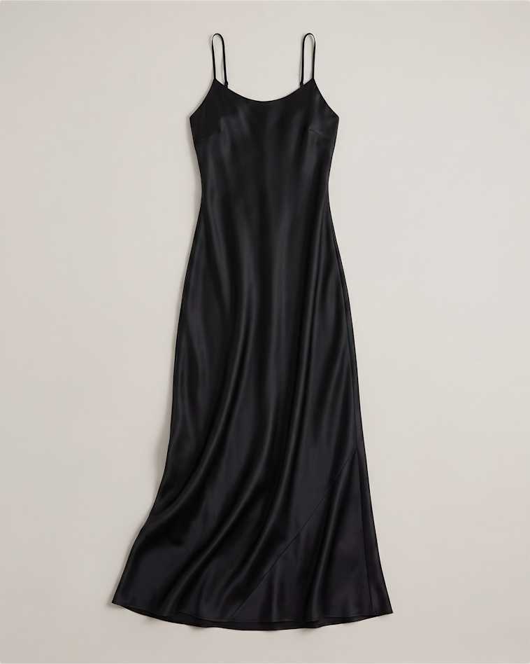 silk wedding guest dresses Vaillant Rumba Dress Waist Line Washable Silk Wedding Guest Dress
