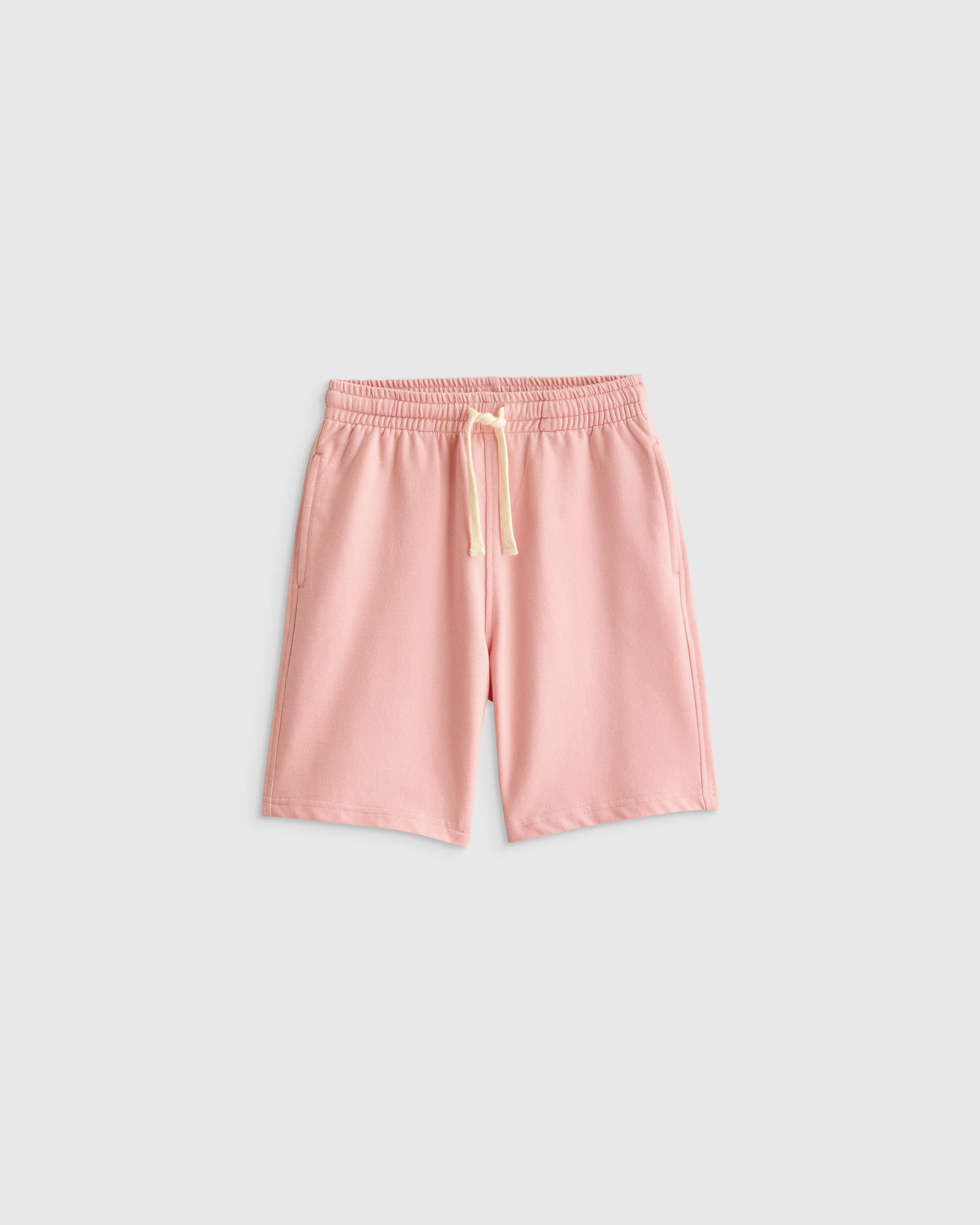 Coral Pink 100% Organic Cotton French Terry Short