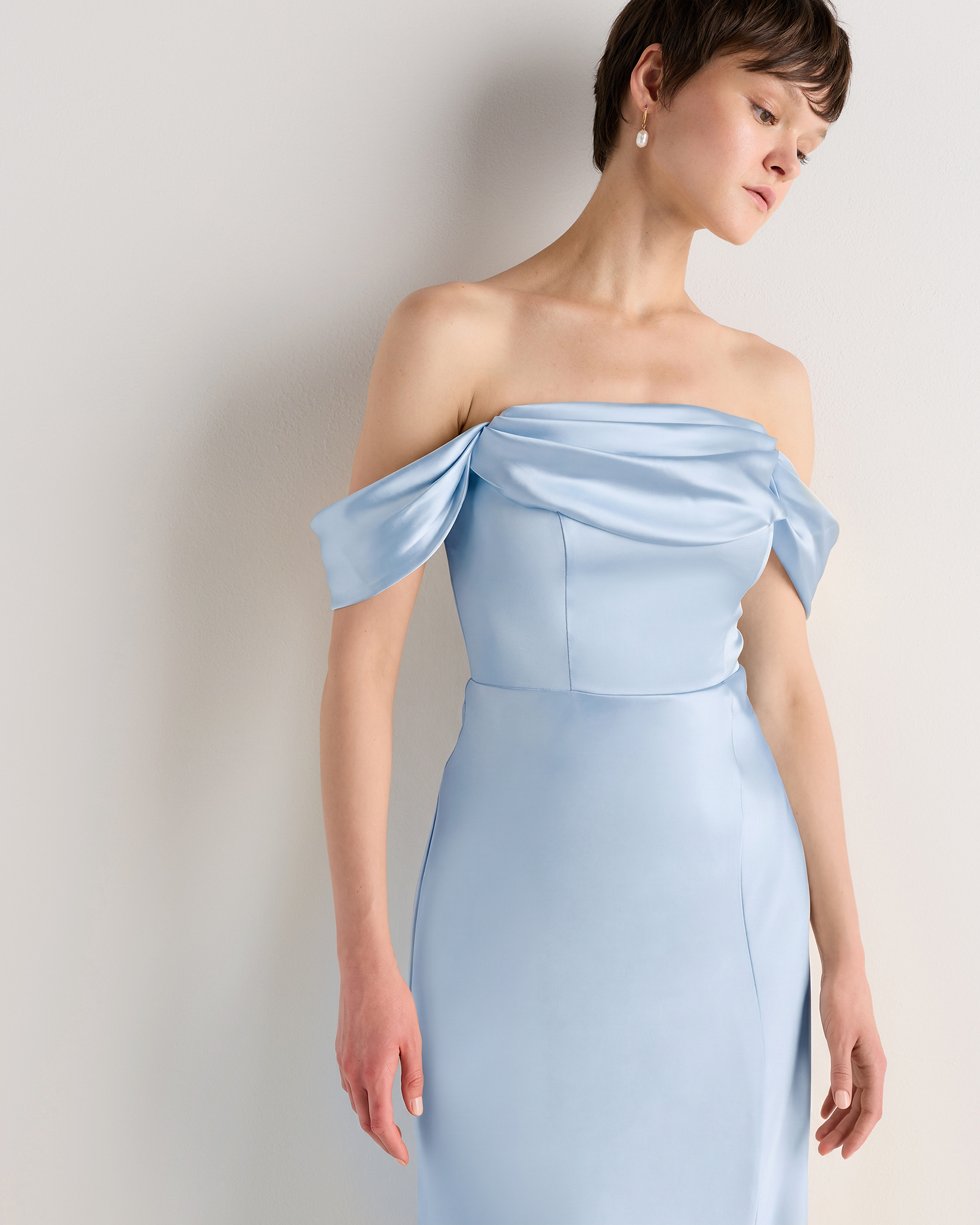 blue convertible dress Eugenie Convertible Dress - Mini Dress & Gown