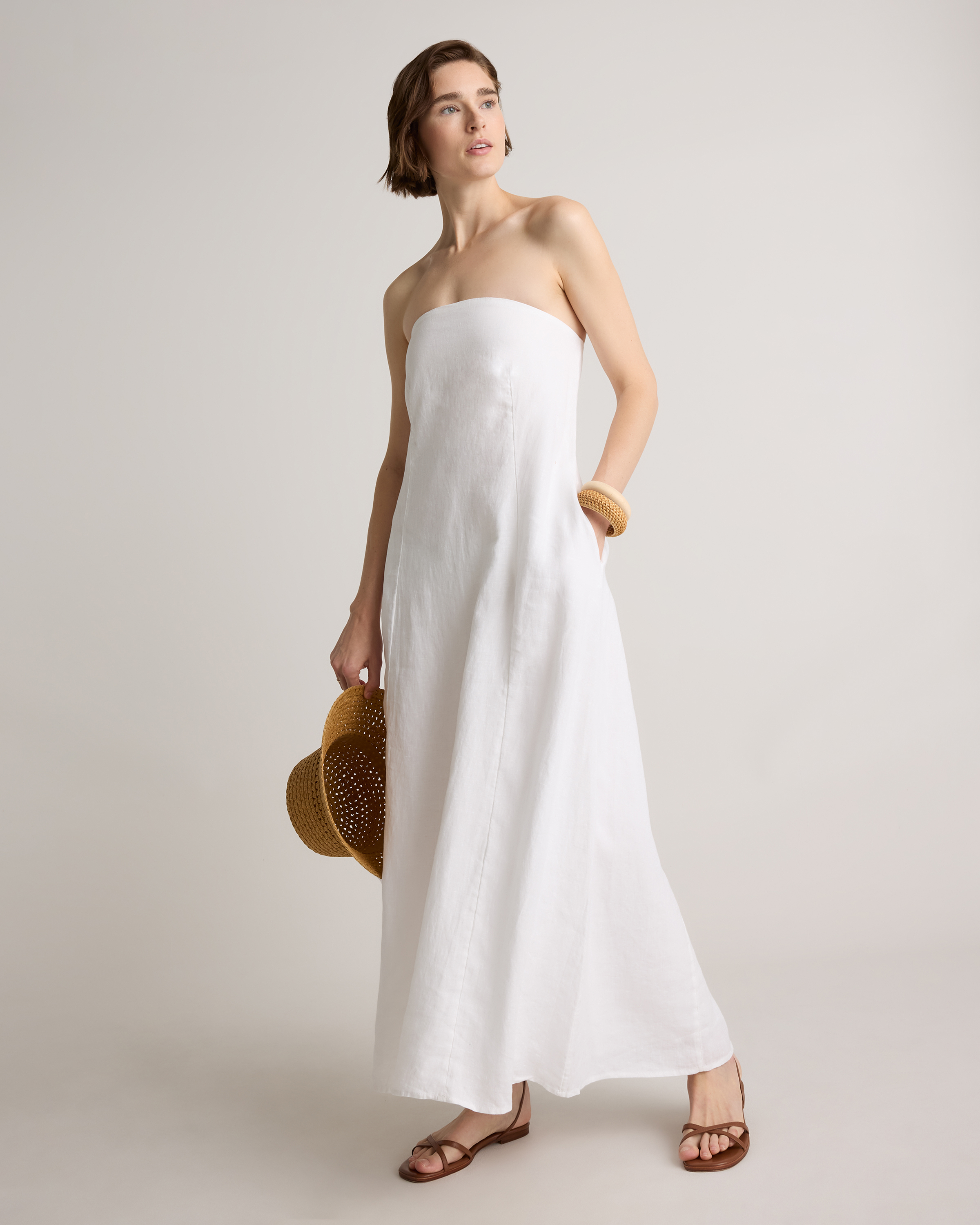 long cotton dress Navy Blue Warm Cotton Waffle Tier Maxi Dress 32